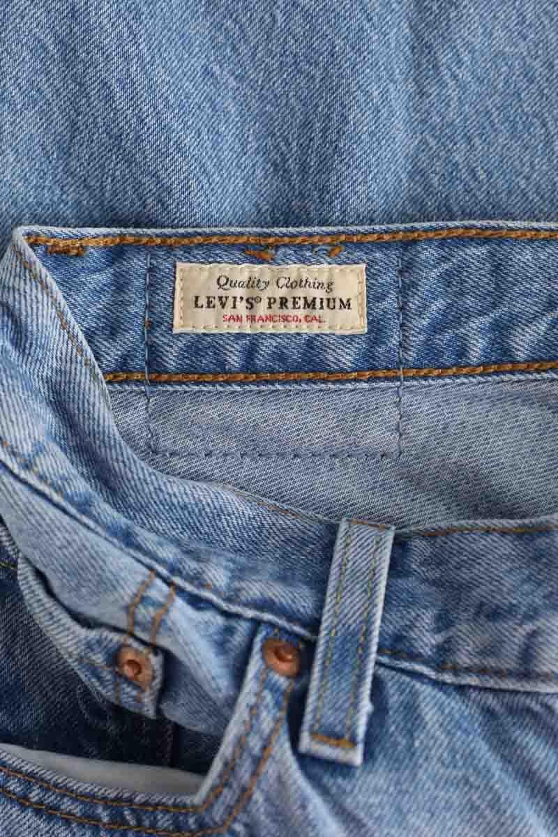 501? straight cotton jeans LEVI'S - Seconde main Blue