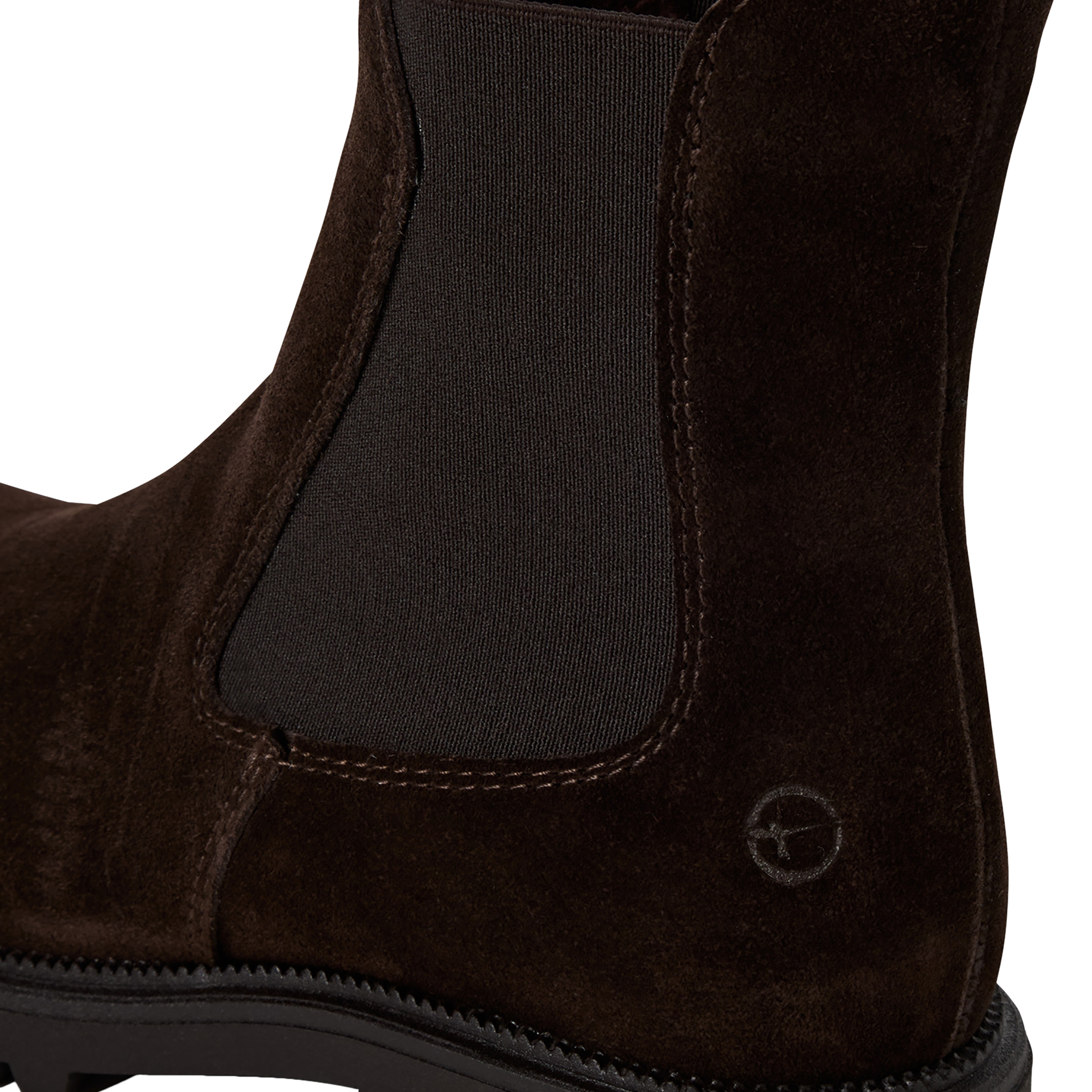 Leather Chelsea boot TAMARIS Brown