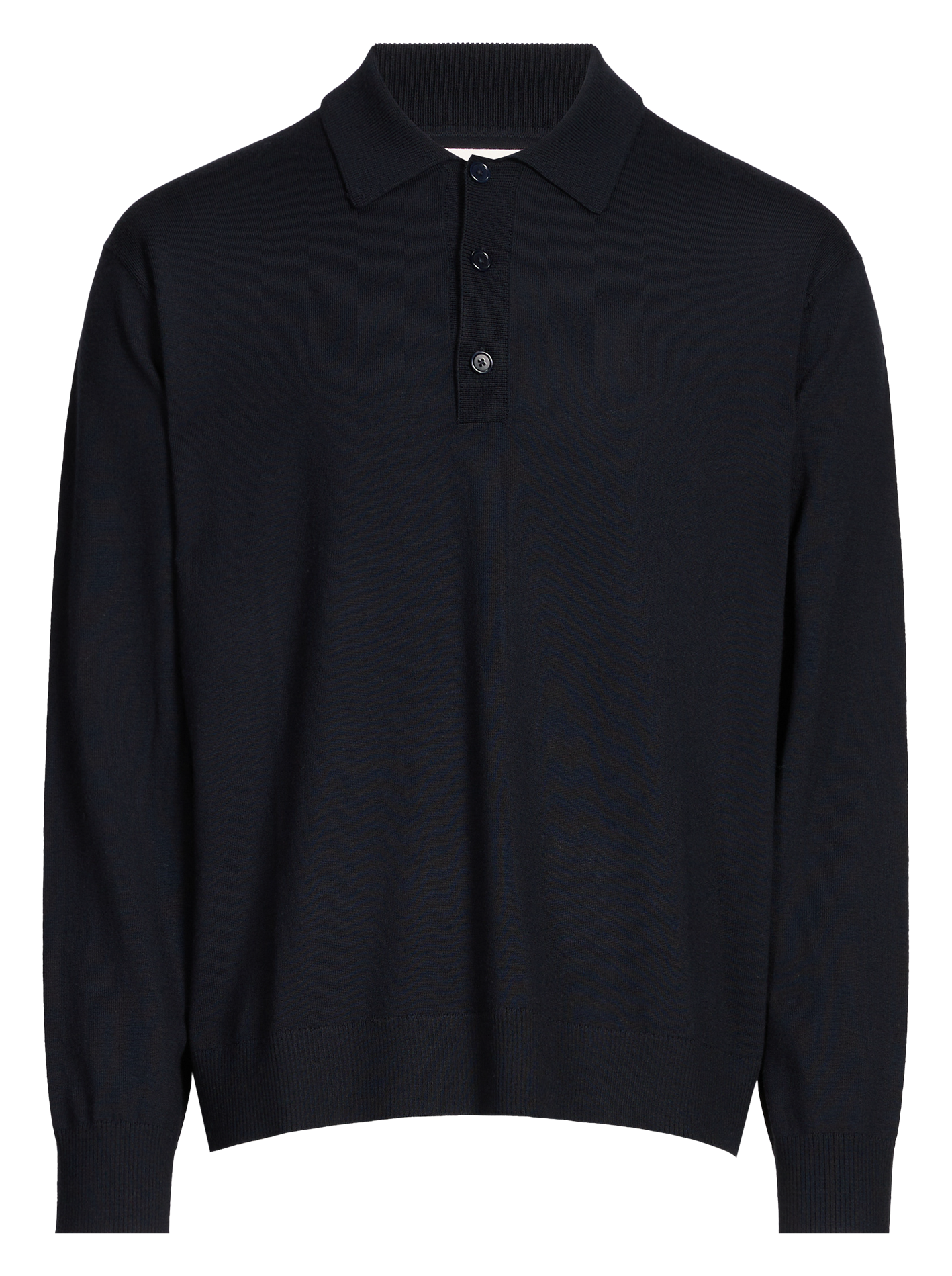 Gerader Merinowollpullover SAISON 1865 Blau