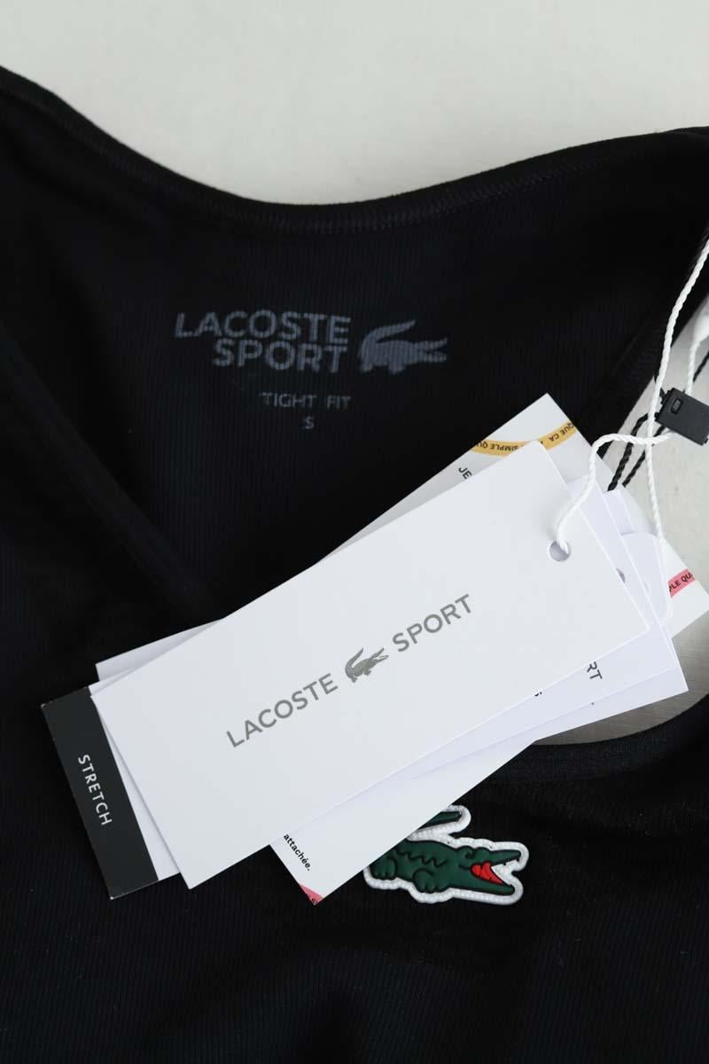 Sport top LACOSTE - SECONDE MAIN Black