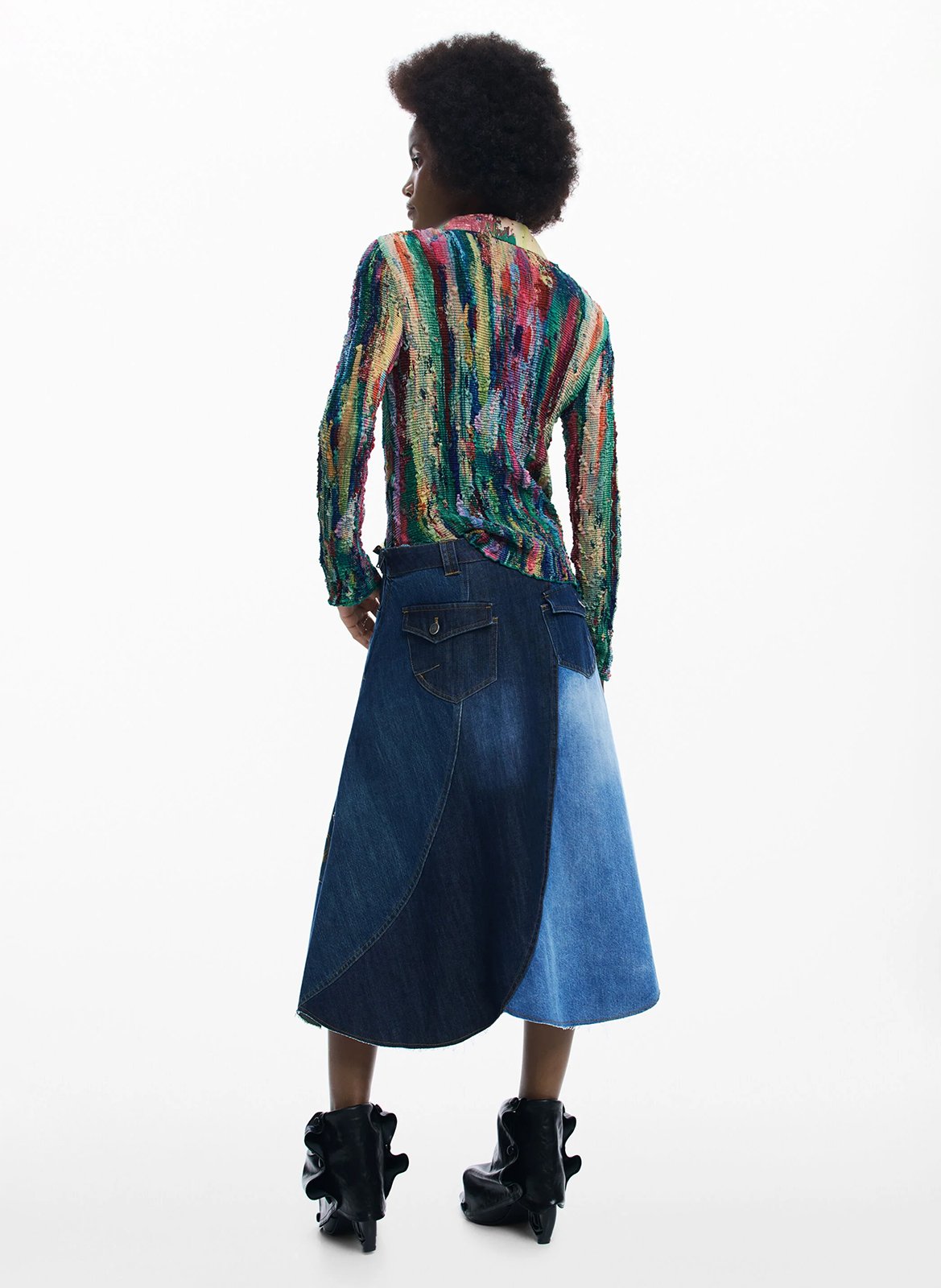 Chemise col classique  DESIGUAL Multicolore