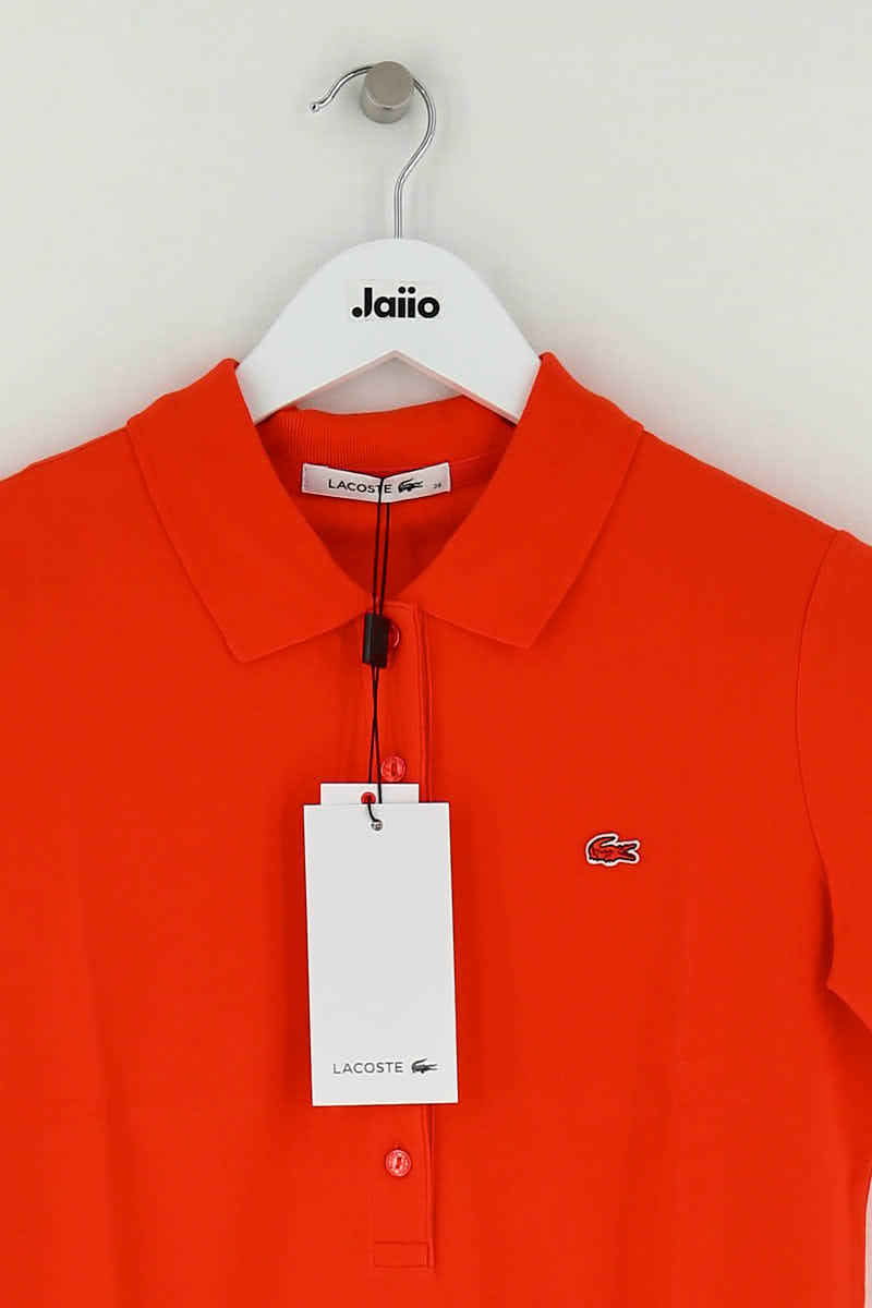 Polo shirt LACOSTE - SECONDE MAIN Orange