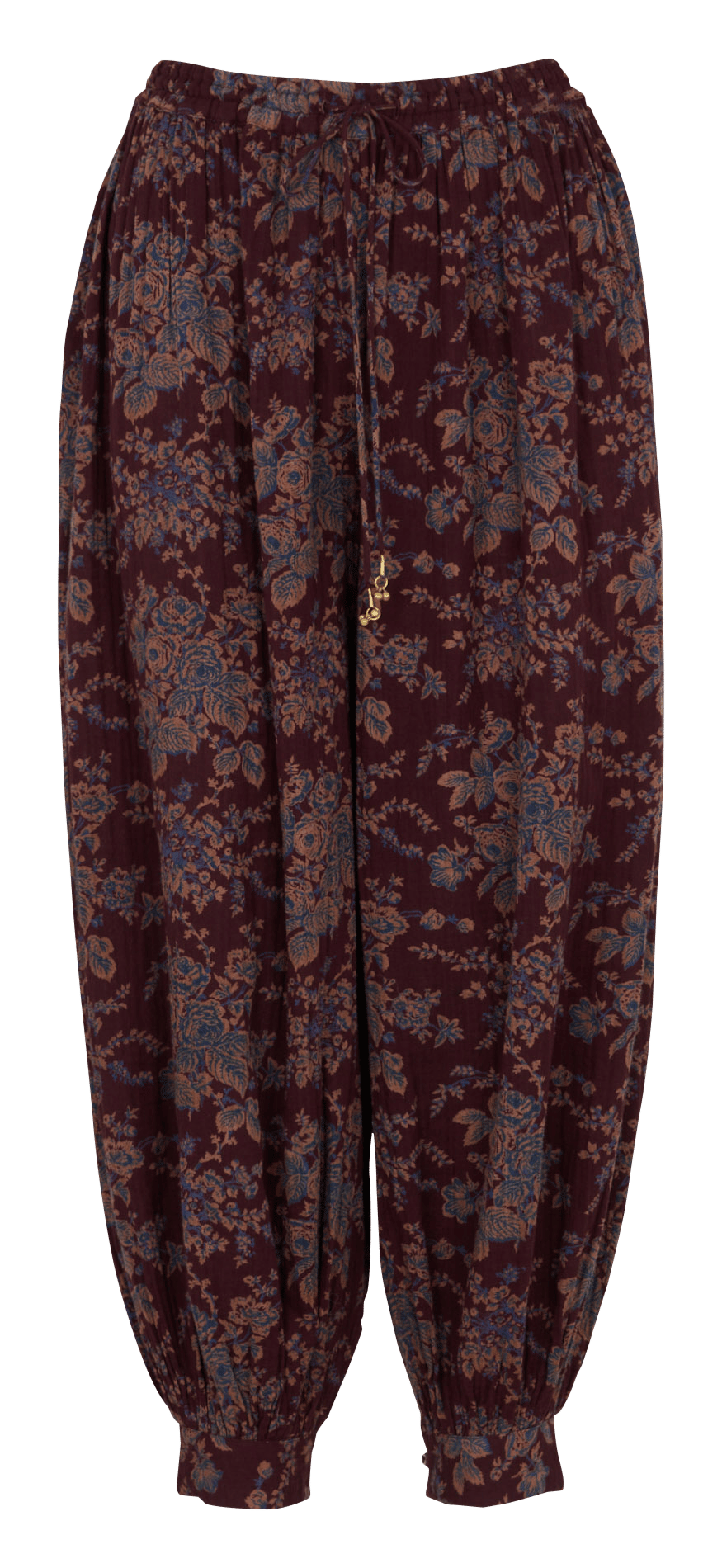 Wide cotton trousers  | Brown ANTIK BATIK Women