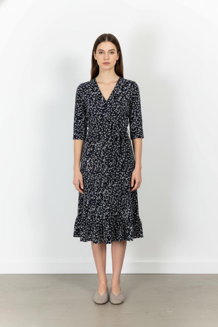 Robe courte & midi COMPTOIR DES COTONNIERS - Seconde main Bleu
