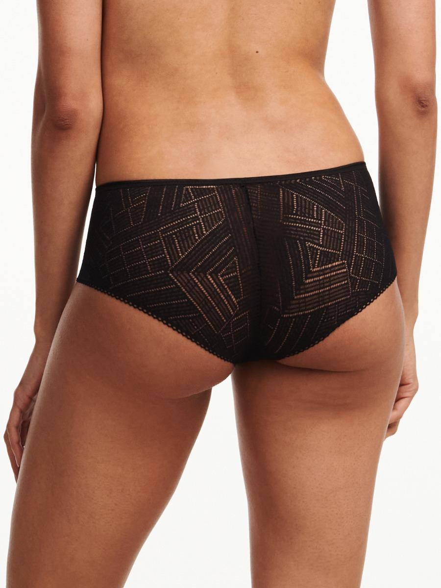 Lace boy shorts CHANTELLE Black