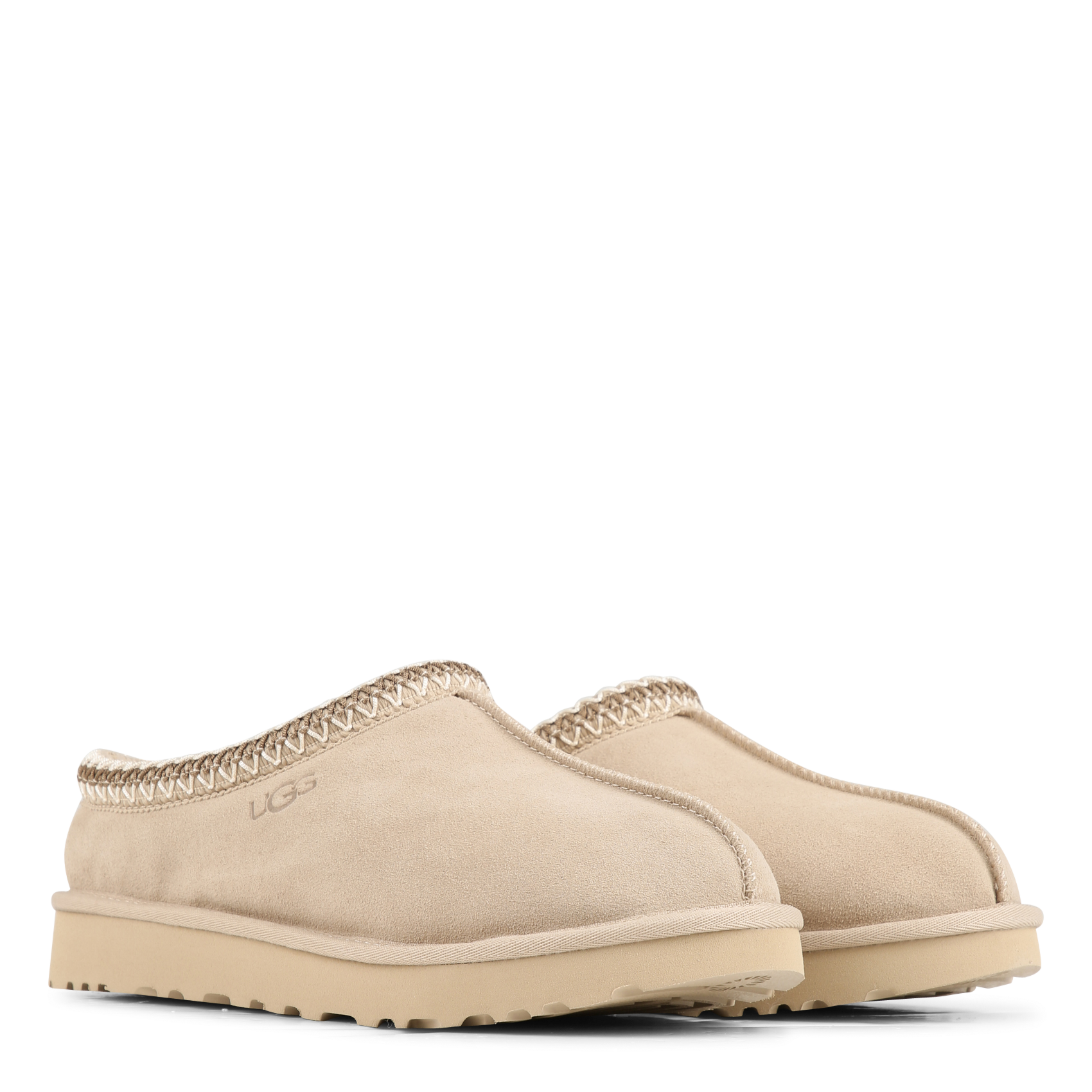 Clogs aus Leder-Mix | Beige UGG Damen