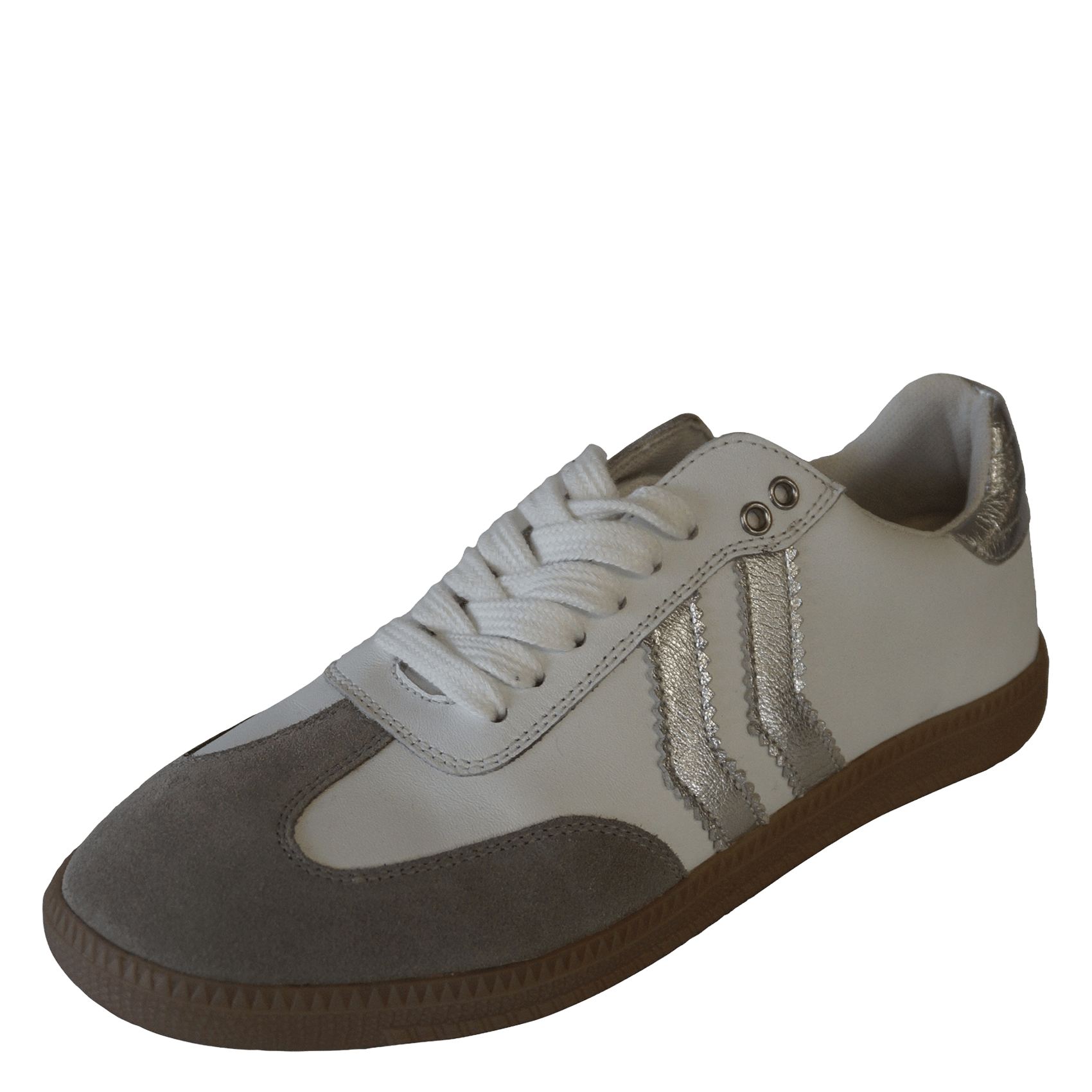 Low-top lace-up sneakers IKKS White