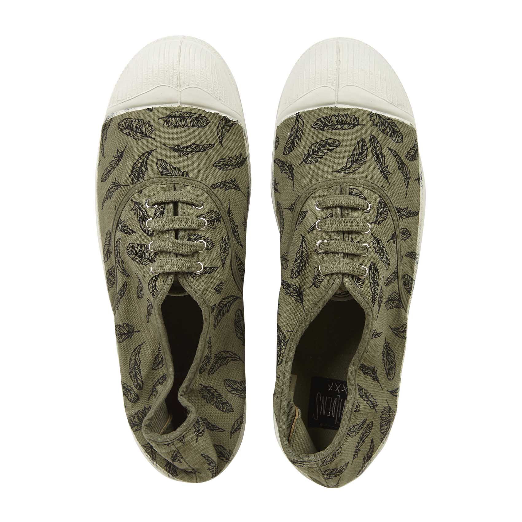 Cotton trainers SWILDENS Khaki
