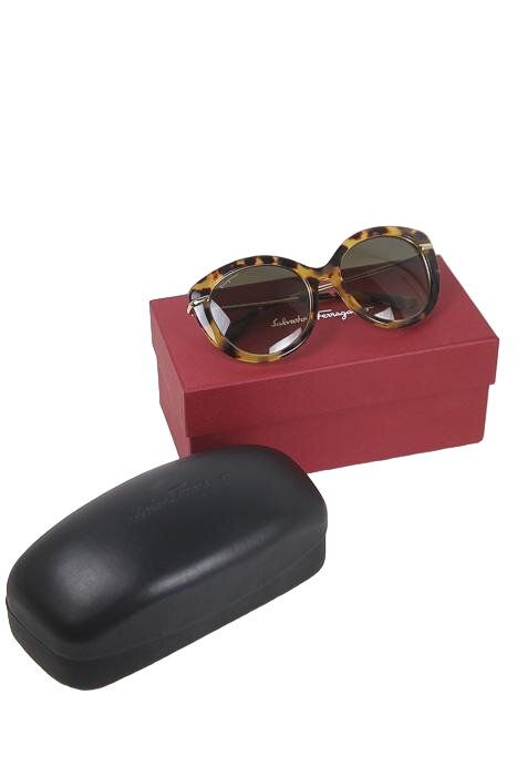 Lunettes de soleil marron Marron