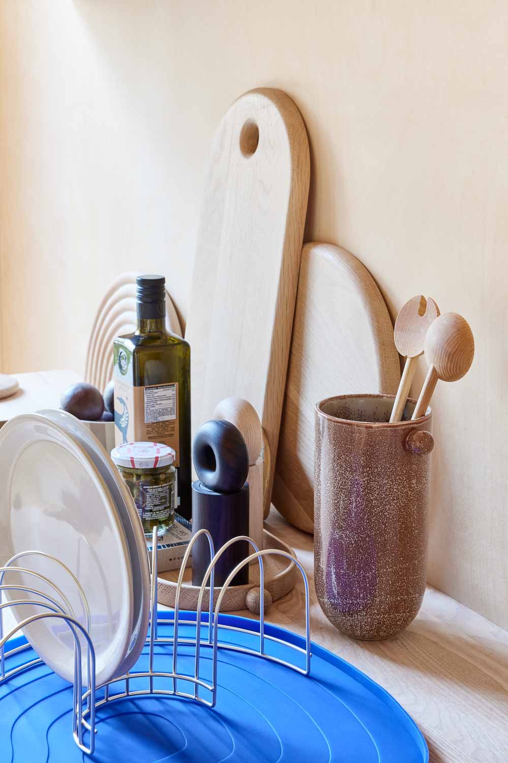 Plastic tray OYOY LIVING DESIGN Blue