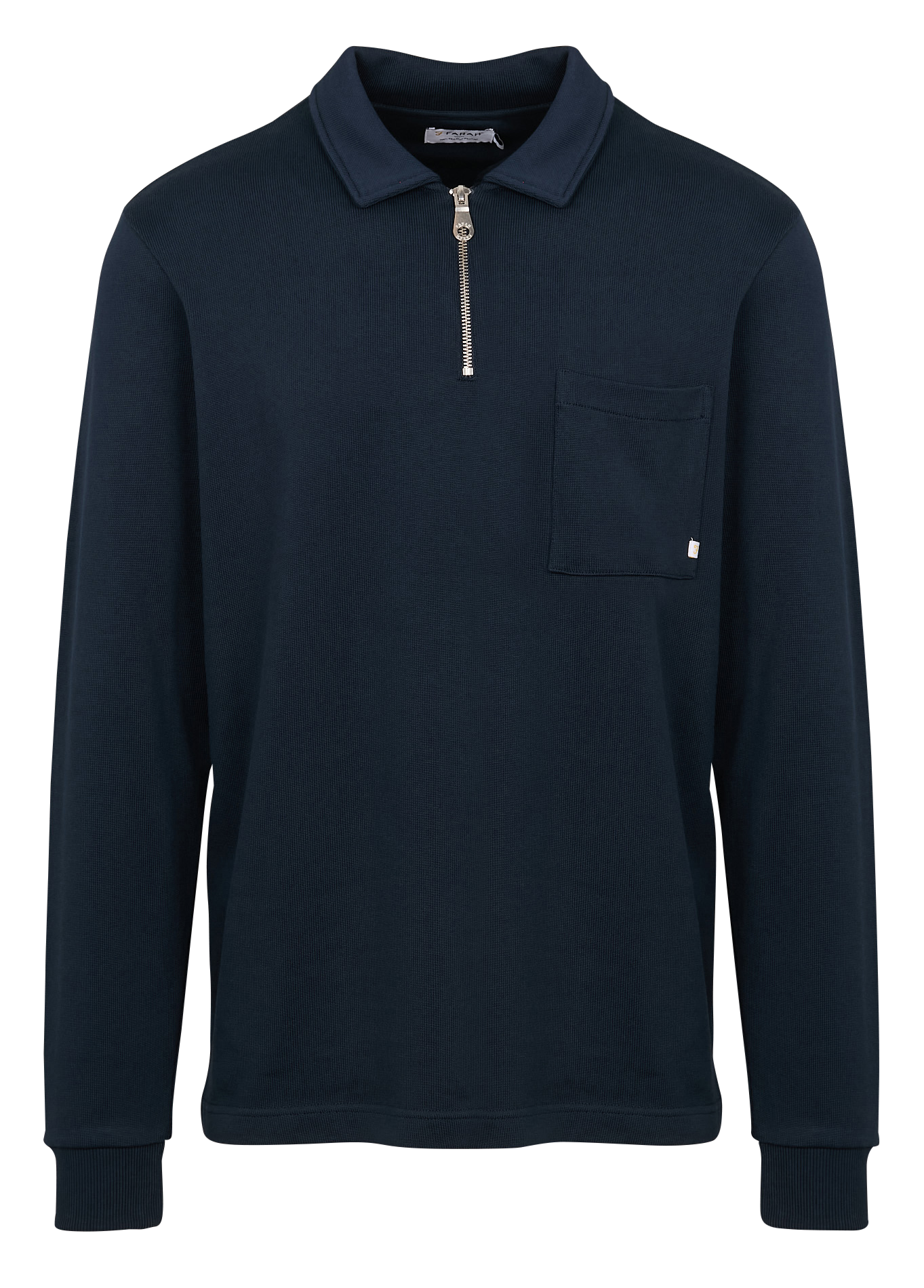 Pull droit en coton bio FARAH Bleu