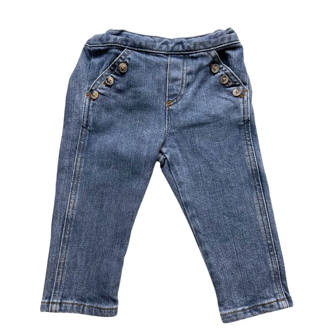 Blue baby pants - 12 months TARTINE ET CHOCOLAT - seconde-main Blue