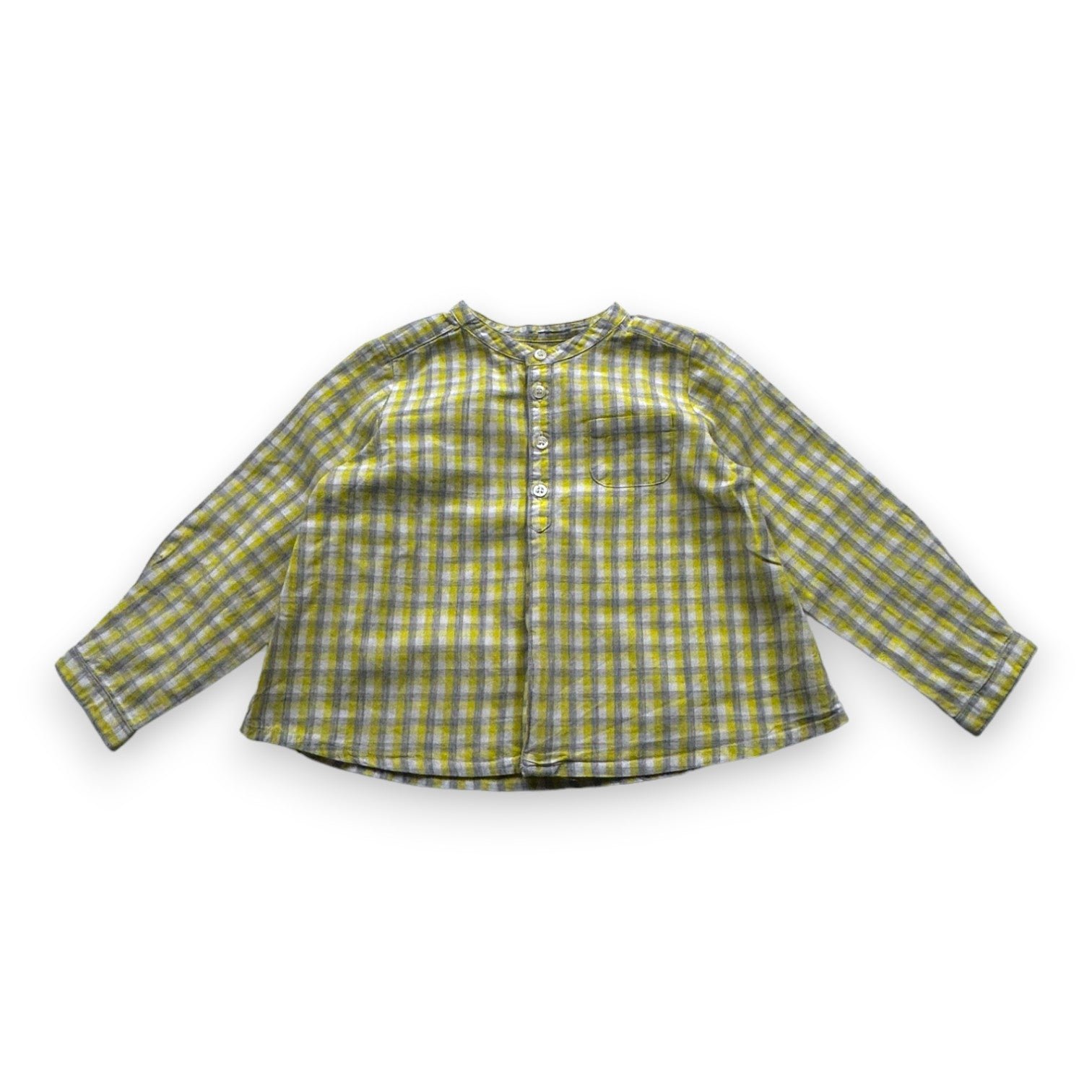 Yellow baby shirt - 24 months BONPOINT - Seconde Main Yellow