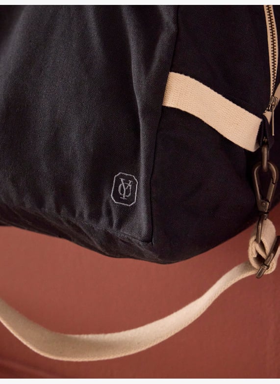 Cyrillus バッグ SAC WEEK-END EN TOILE UNIE Sac week-end en toile unie Marine Cyrillus - Homme 09010