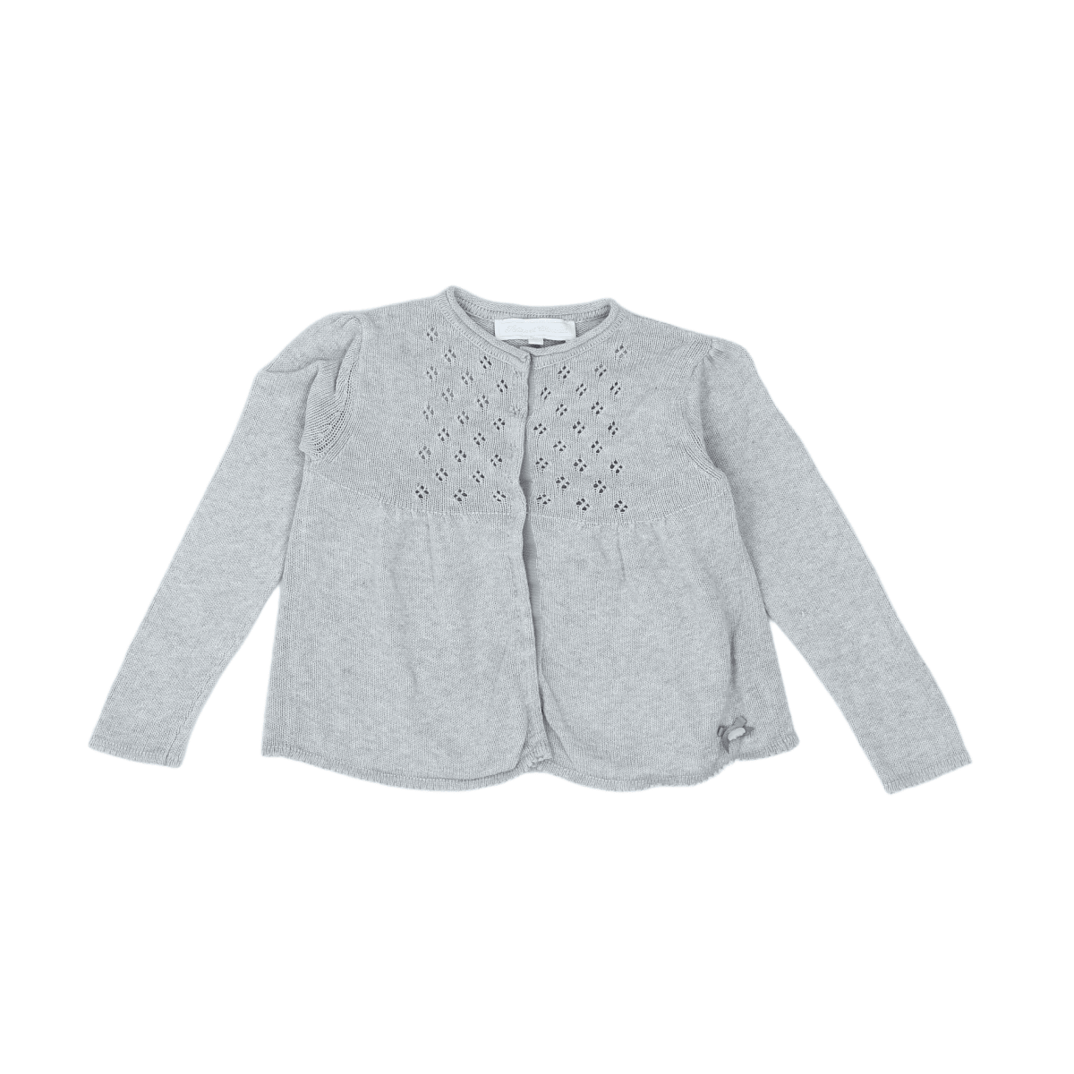 Grey Kids Cardigan - 3 years TARTINE ET CHOCOLAT - seconde-main Grey