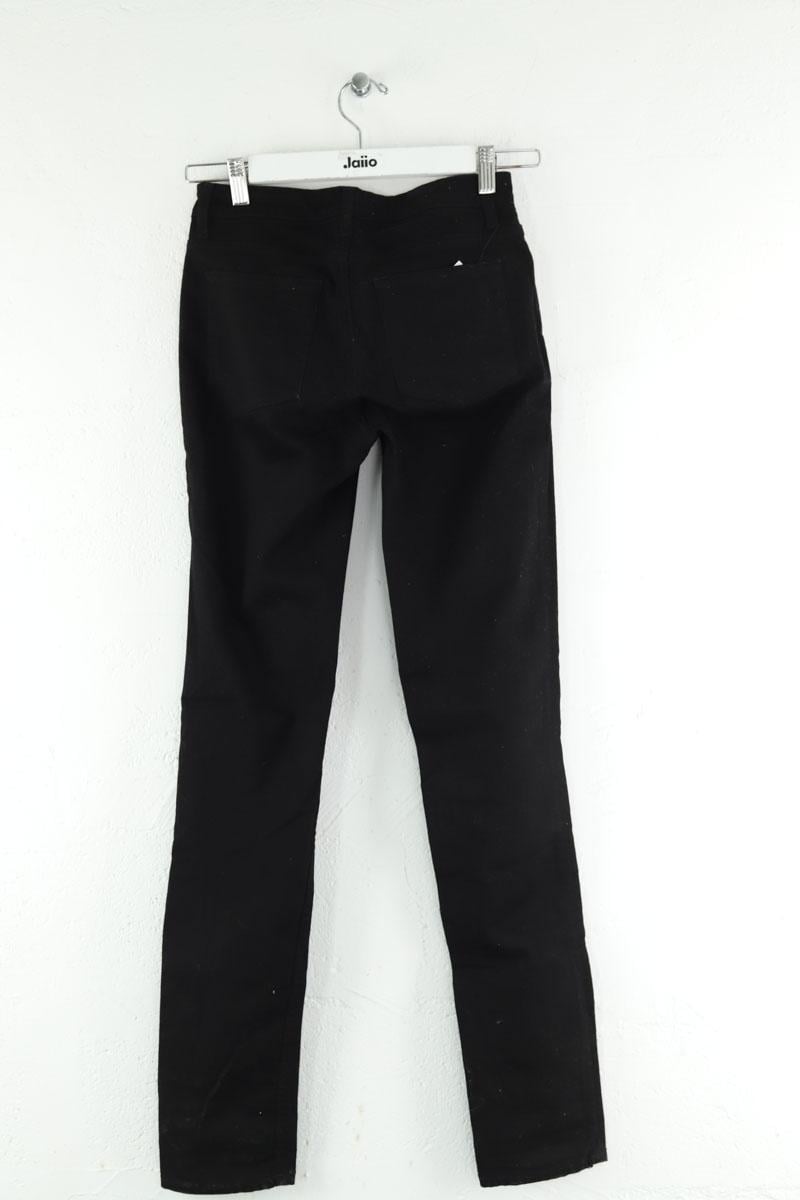 Cotton skinny jeans ACNE STUDIOS - Seconde Main Black
