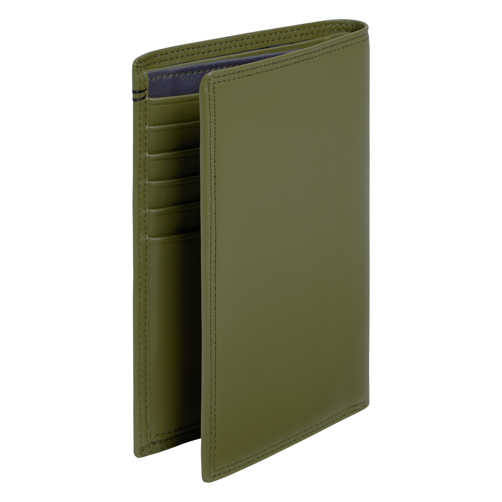 Kleine, leren portemonnee LE TANNEUR Veelkleurig