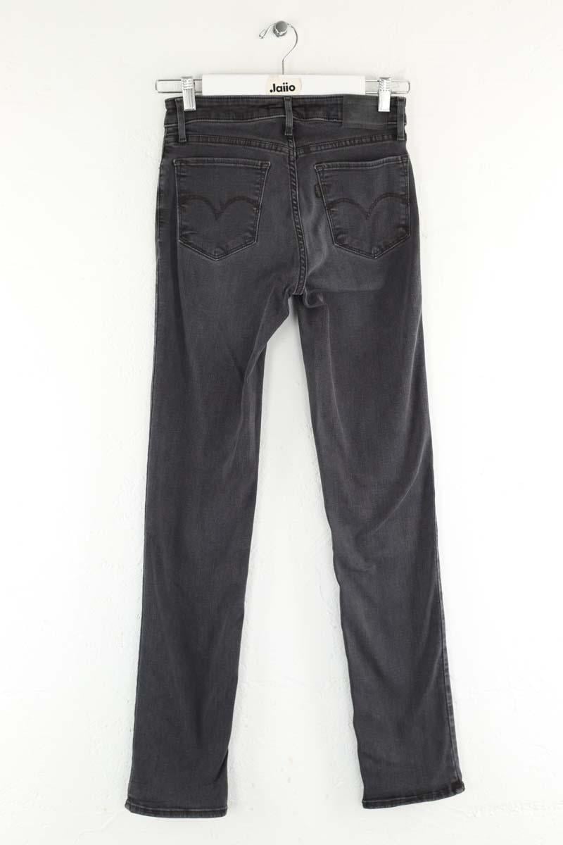 Cotton skinny jeans LEVI'S - Seconde main Black