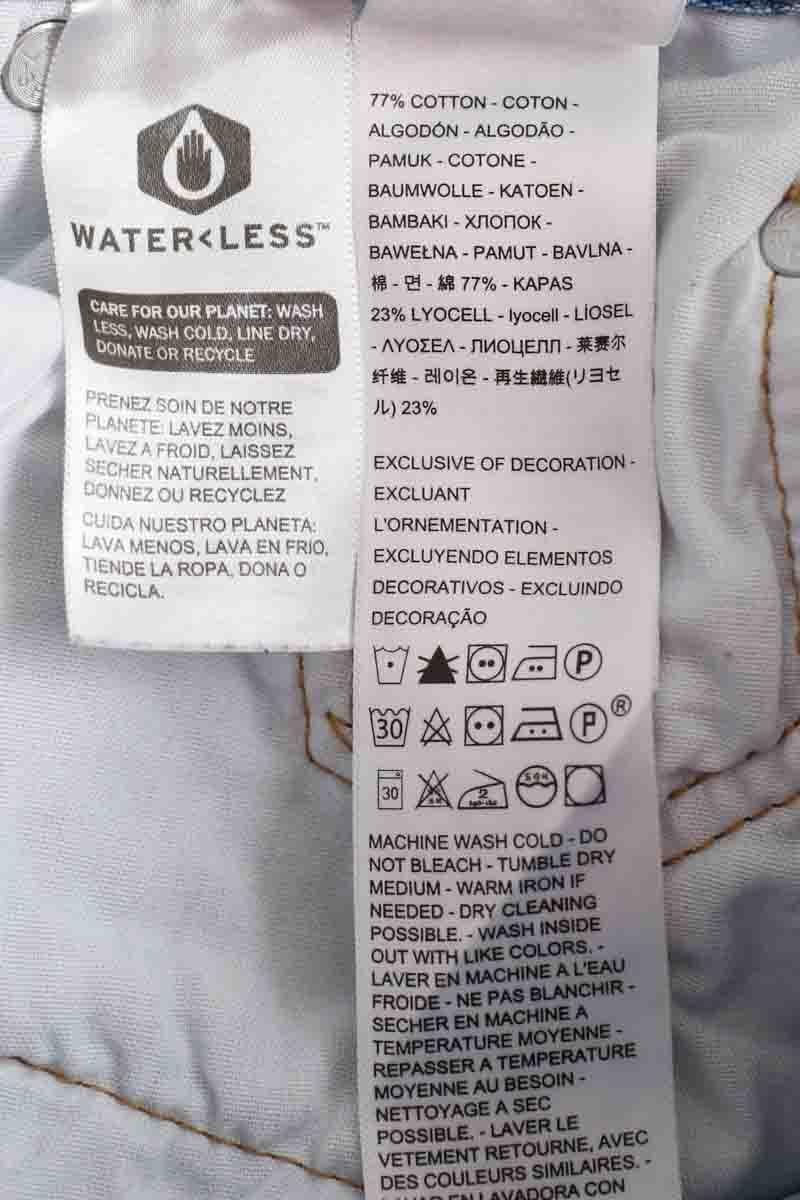 501? straight cotton jeans LEVI'S - Seconde main Blue