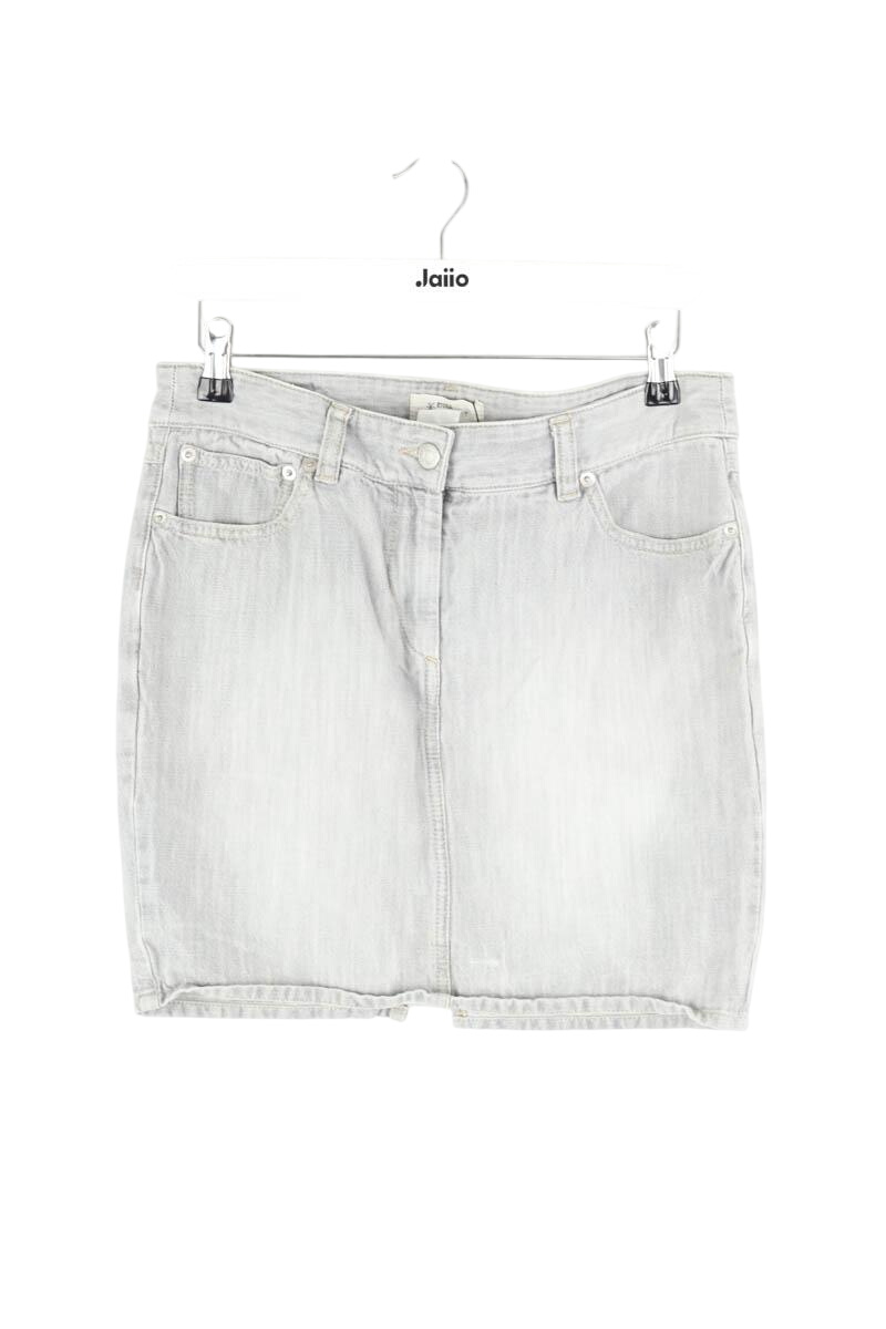 Cotton mini skirt ISABEL MARANT ÉTOILE - SECONDE MAIN Grey