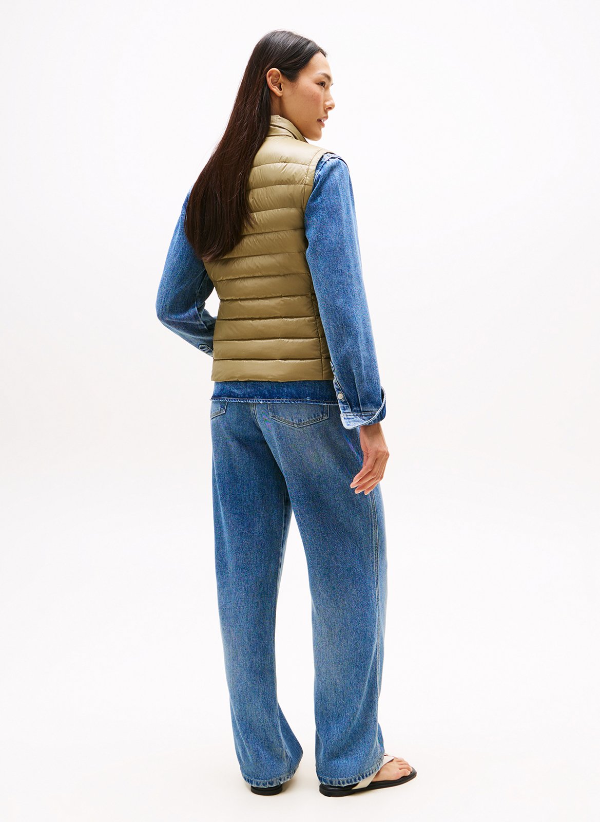 Round-neck sweater TOMMY HILFIGER Khaki