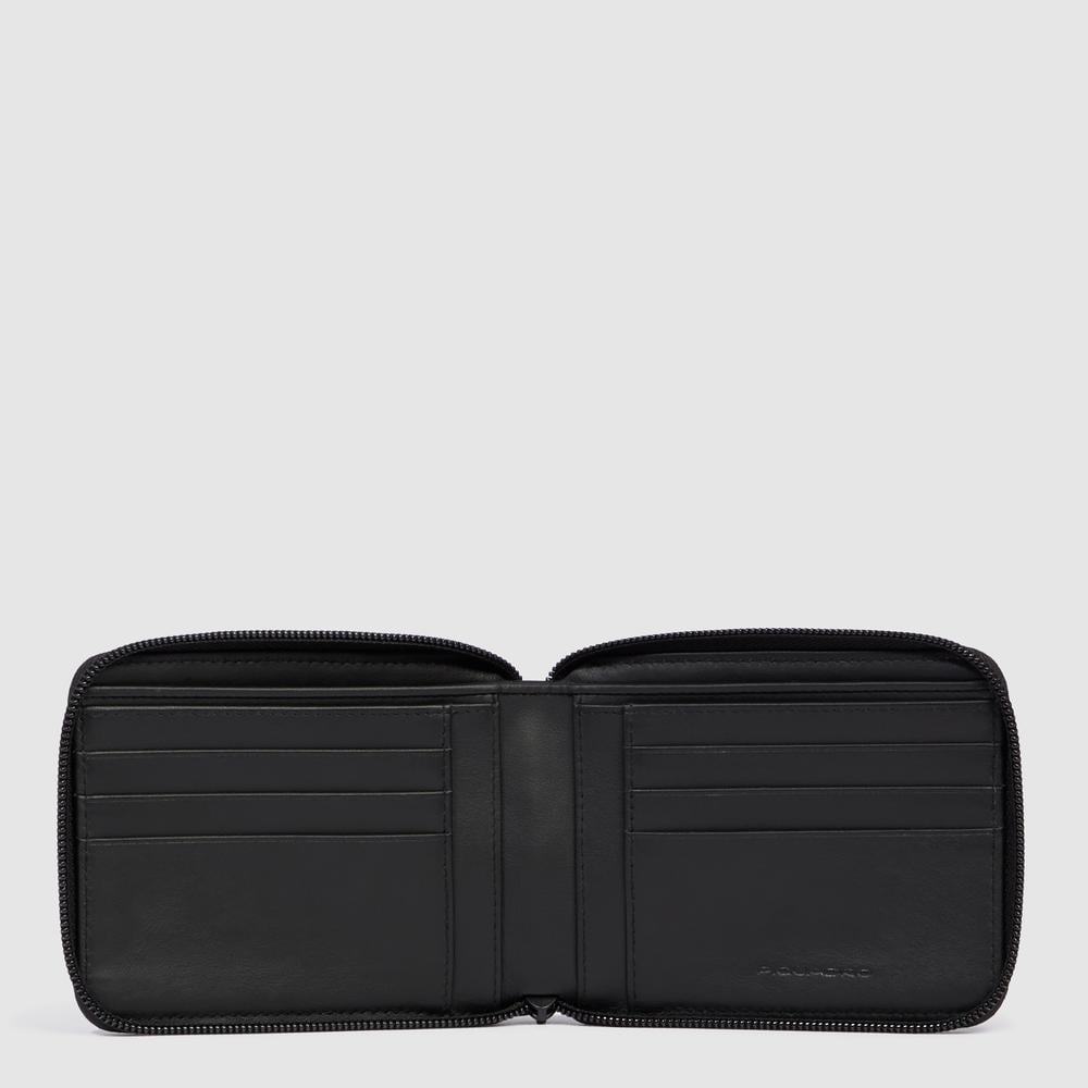 Cruminette zipped wallet Black
