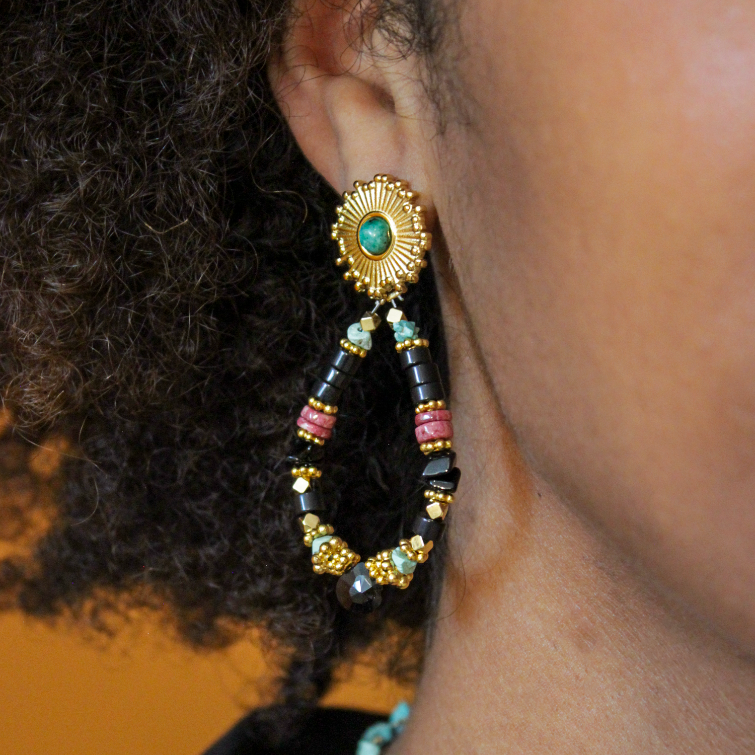 Bracelet tige heishi - elsa L'ATELIER DES DAMES Golden