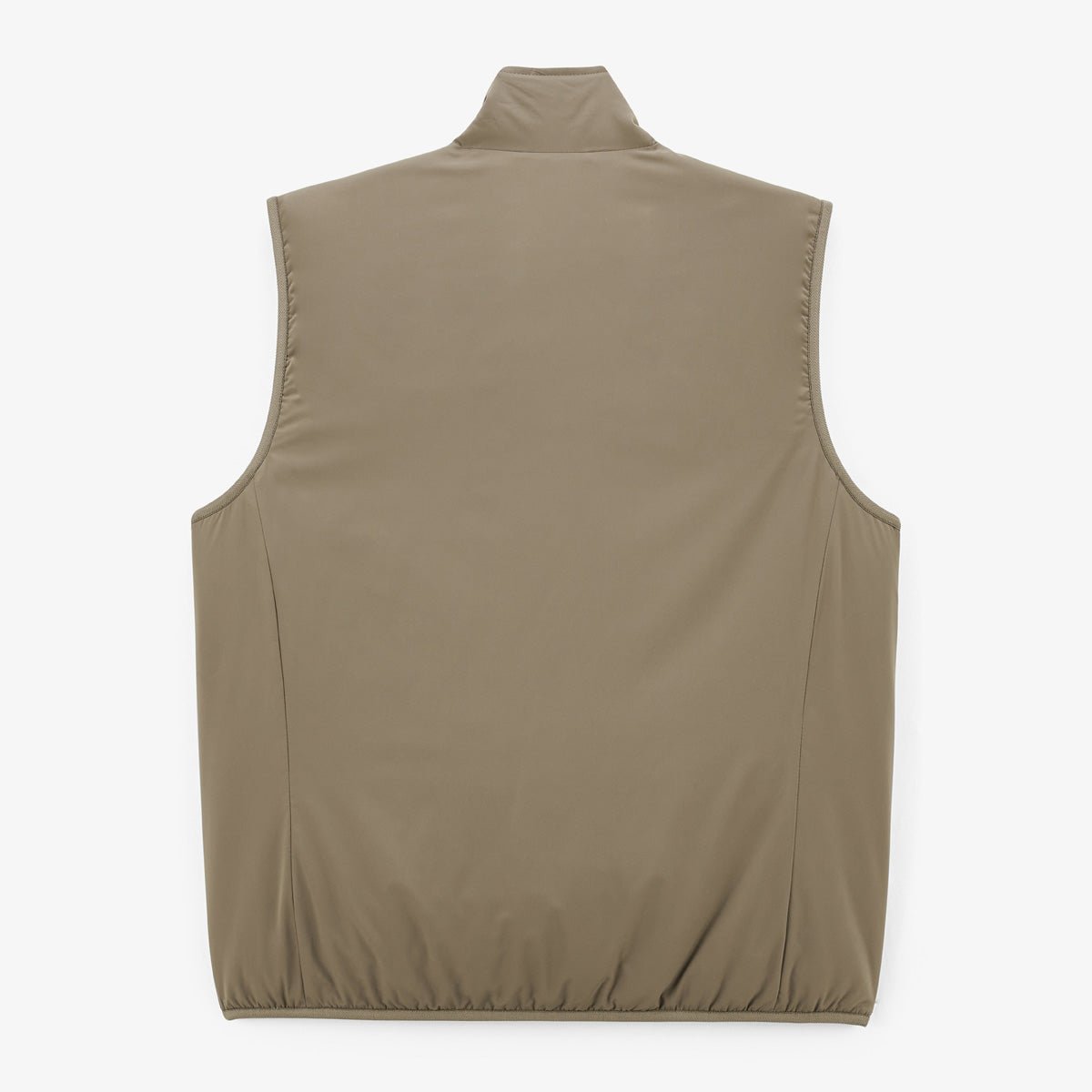 Sleeveless ultralight vest SERGE BLANCO Brown