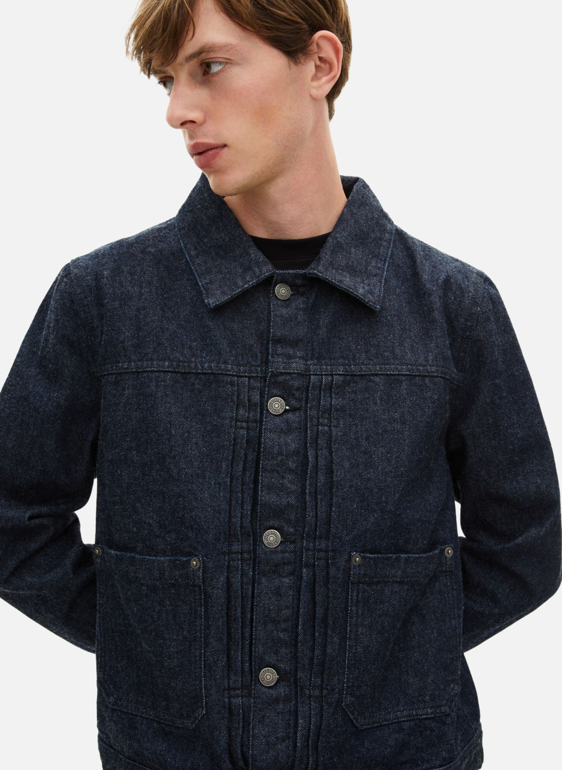 Dark denim jacket THE KOOPLES Blue