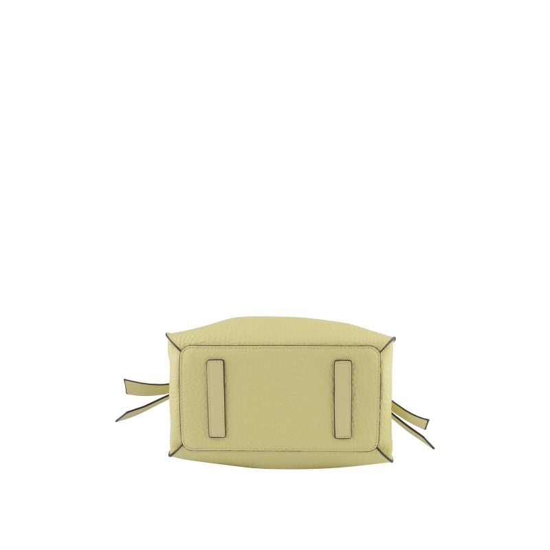 Handbag - cowhide leather POURCHET Brown