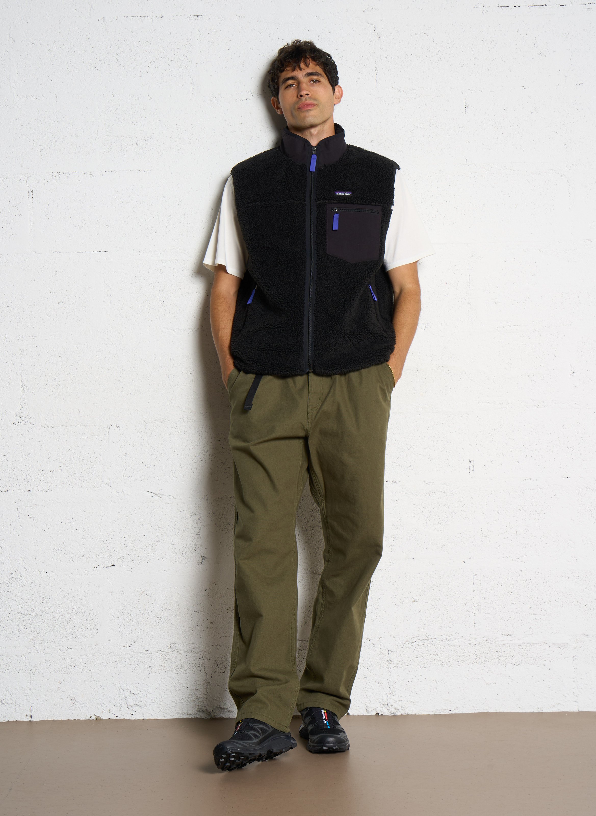 Straight high-neck fleece PATAGONIA Black