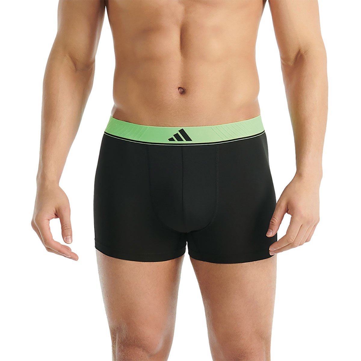 Pack of 3 micro flex eco boxer shorts ADIDAS UNDERWEAR Black