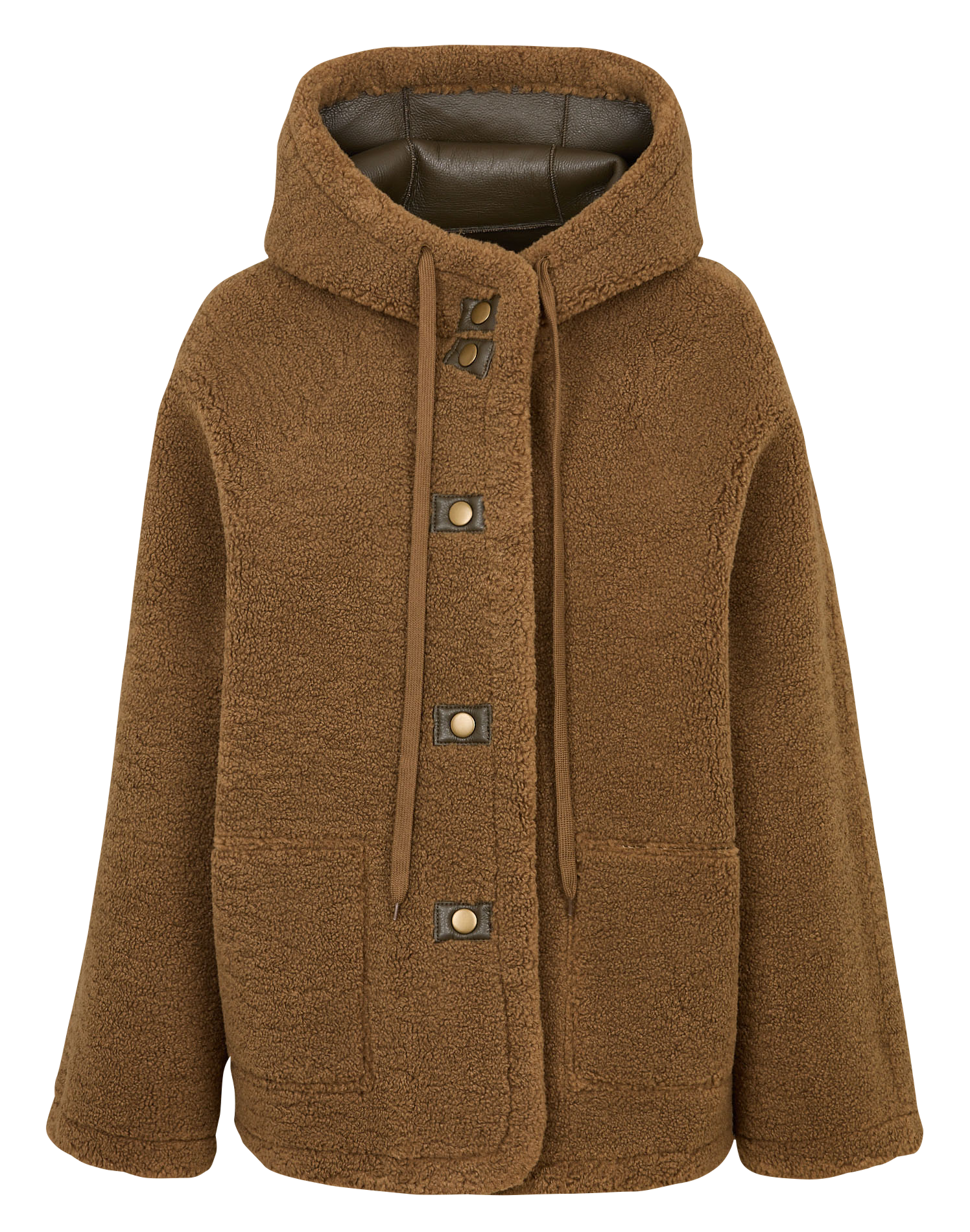 Blouson col montant  BENSIMON Kaki