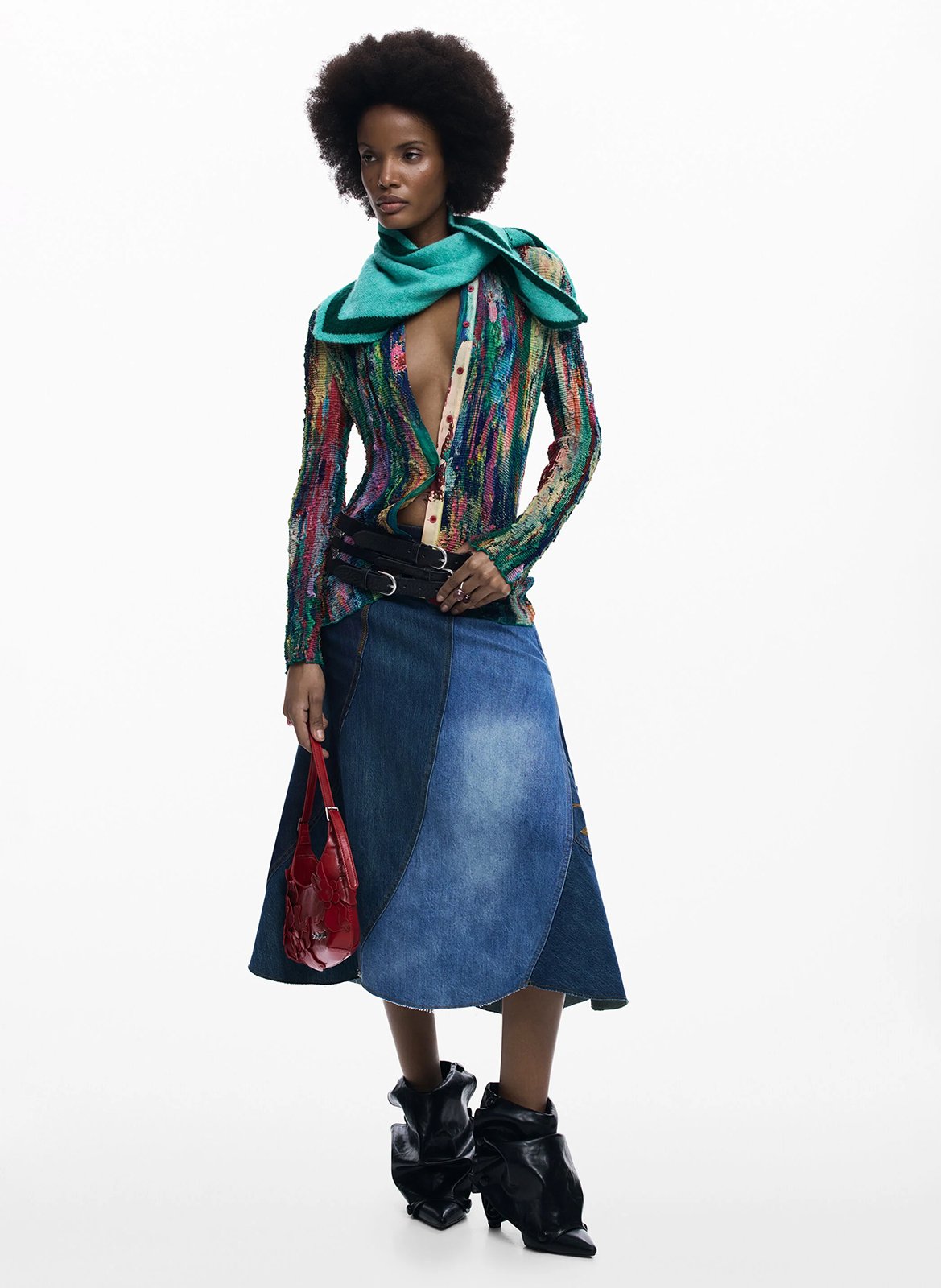 Chemise col classique  DESIGUAL Multicolore