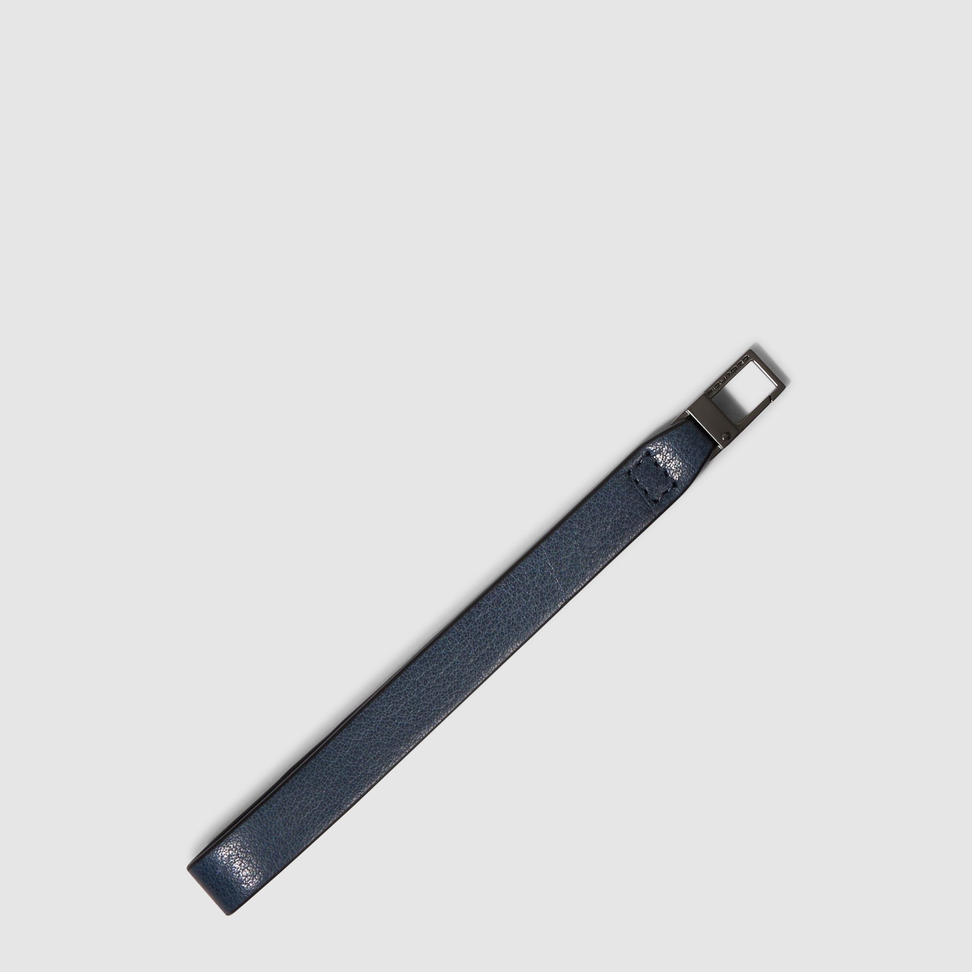 A-line leather skirt PIQUADRO Grey