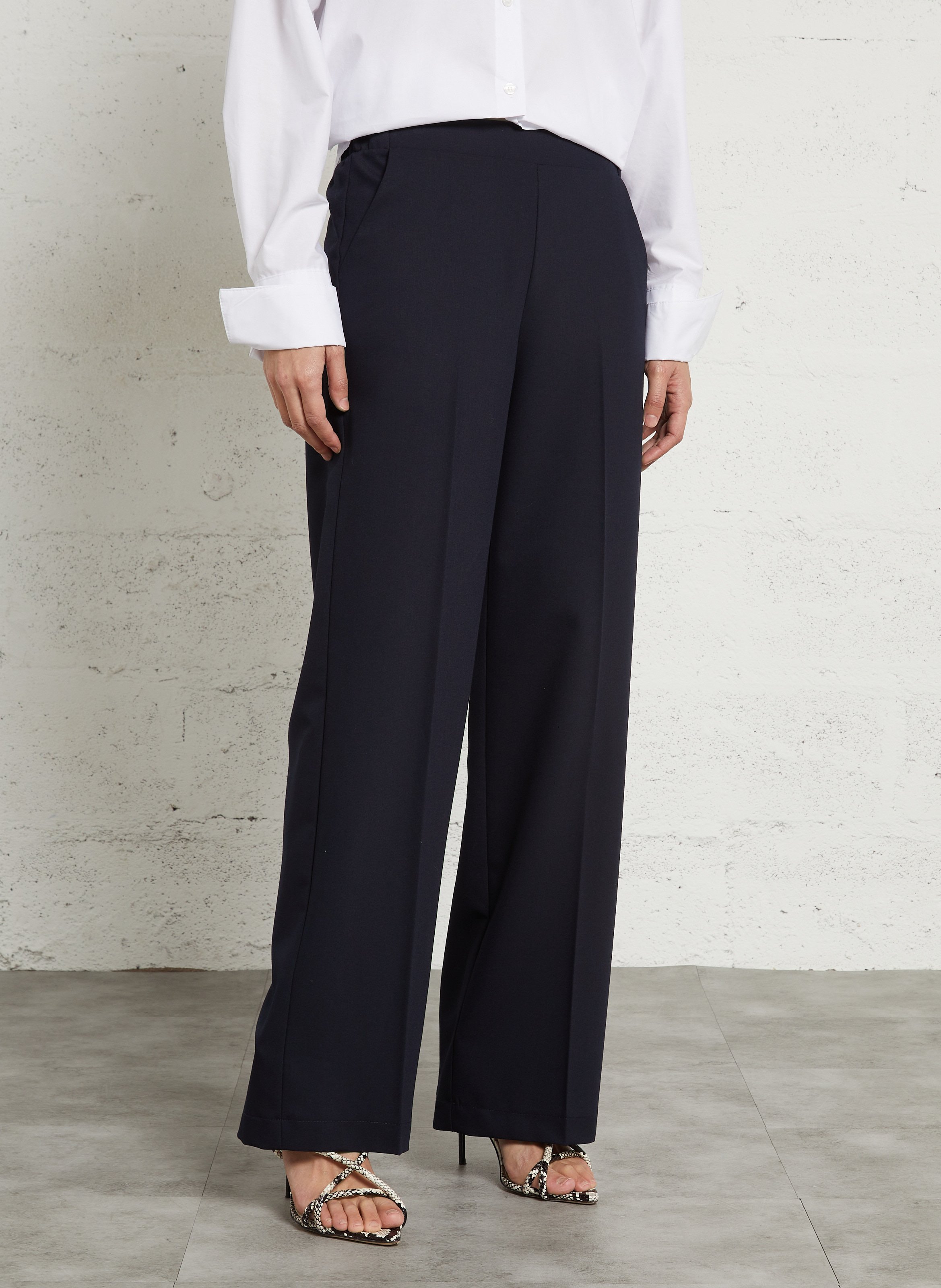 Weit geschnittene Hose IMPERIAL Blau