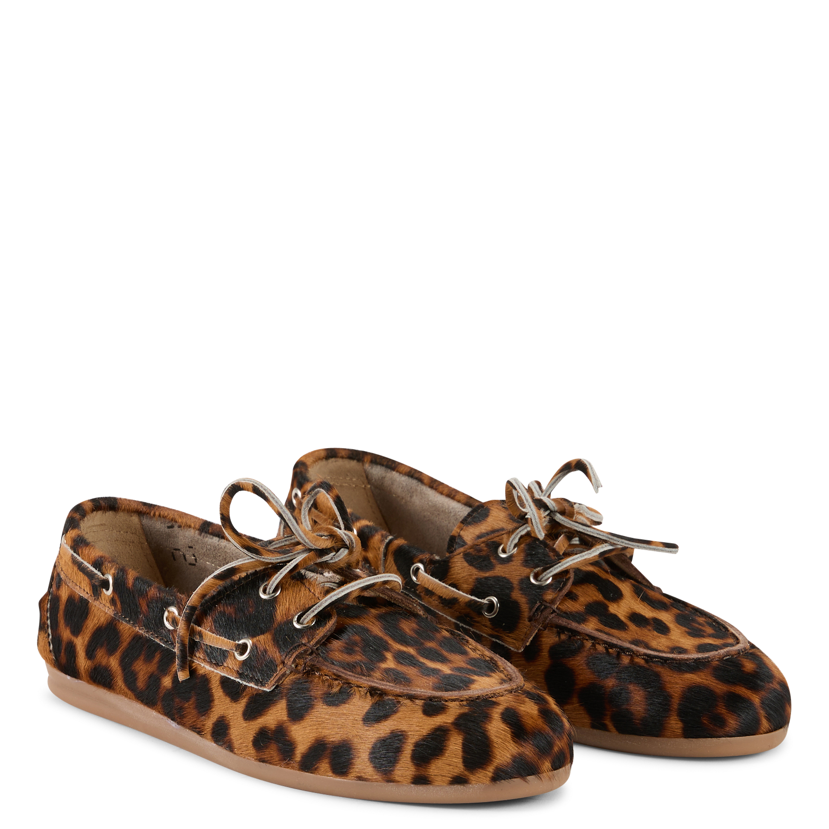 Segelschuhe aus Leder POSA Braun