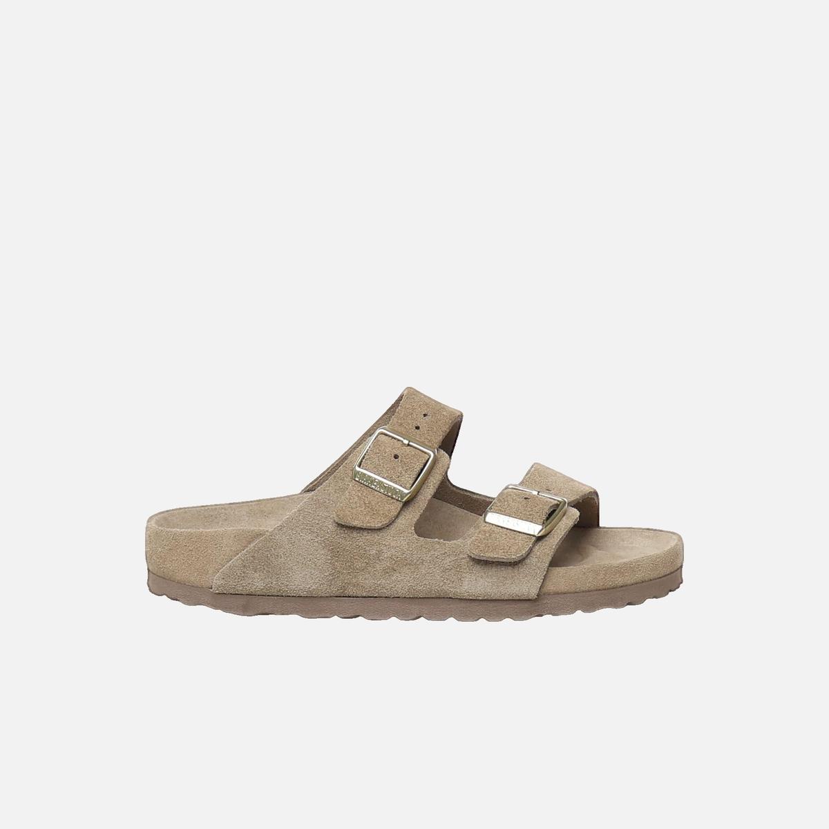 Arizona flat sandals BIRKENSTOCK Brown