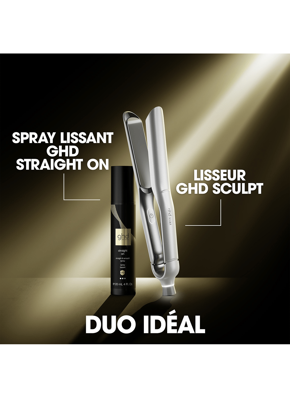 ghd Interactive Sculpt Hair Straightener GHD Blanc