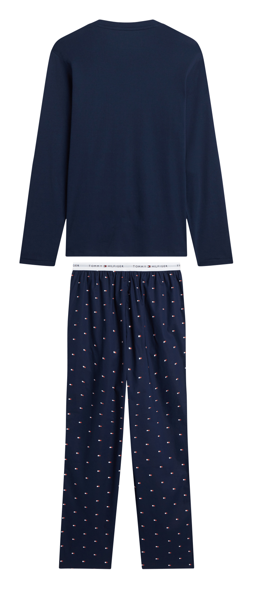 Ensemble de pyjama en coton TOMMY HILFIGER Beige