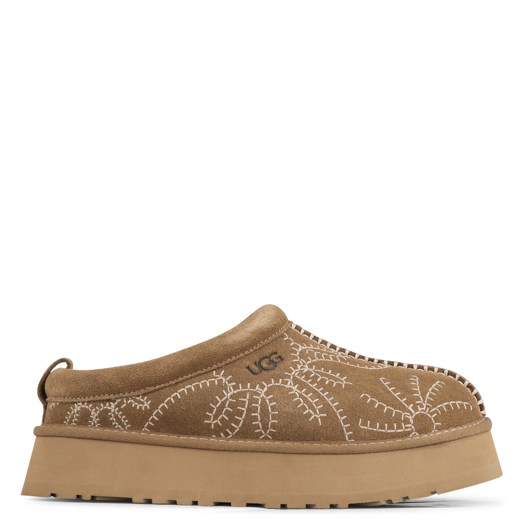 Embroidered leather clogs UGG Golden