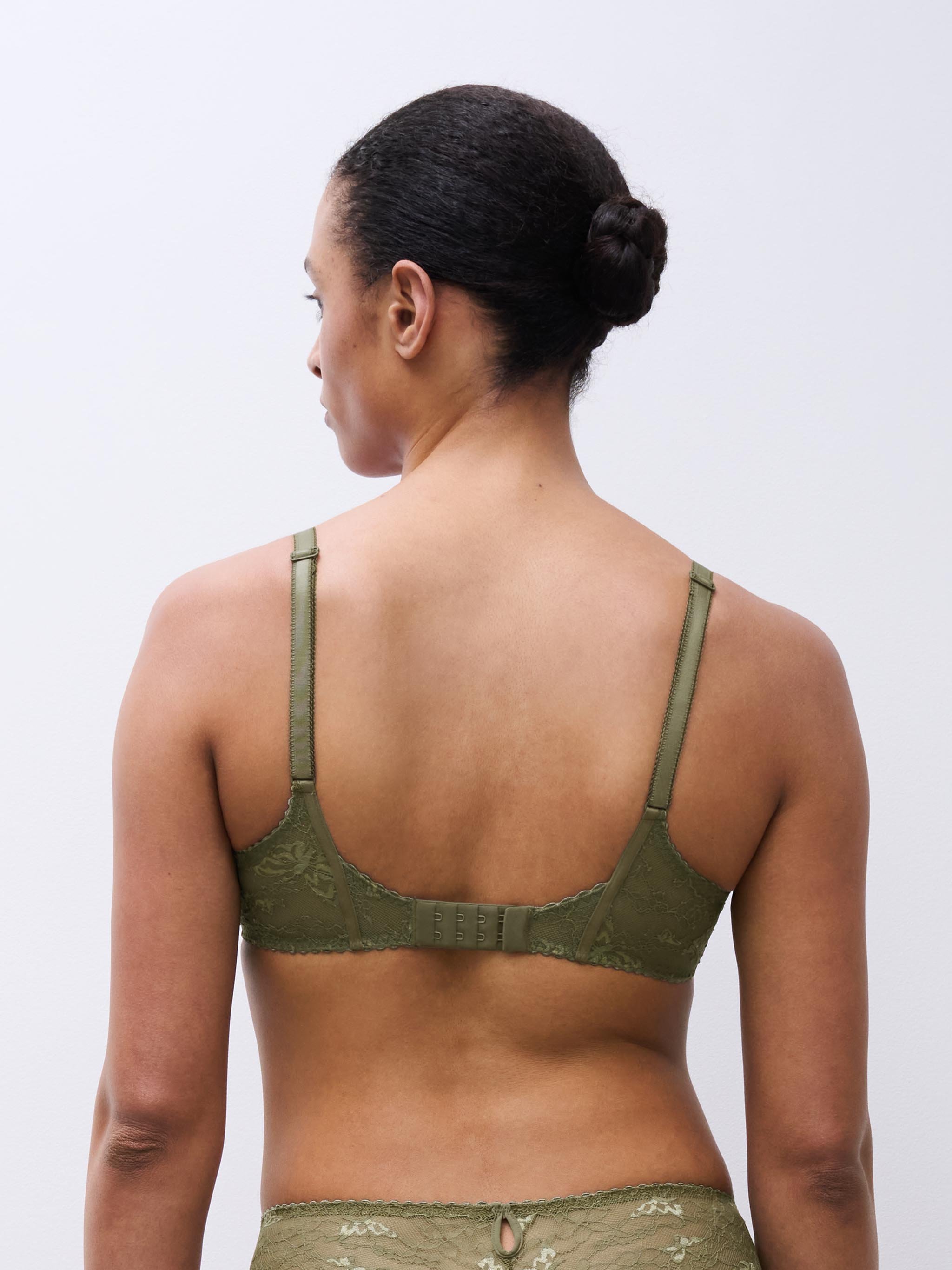 Demi-cup bra | Green CHANTELLE PULP Women