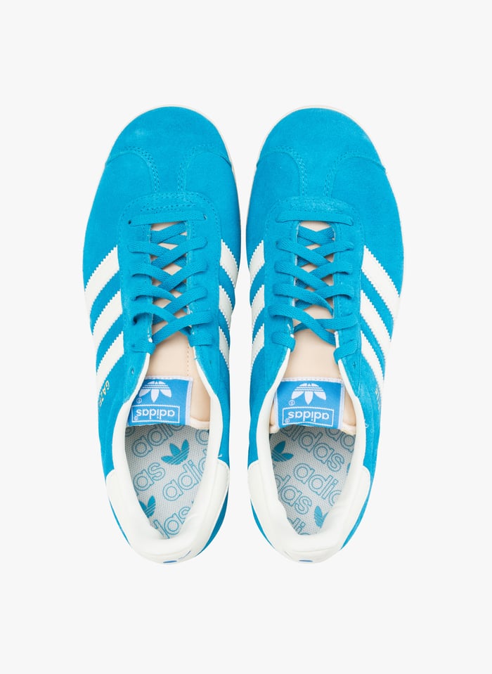 Adidas gazelle bleu electrique sales