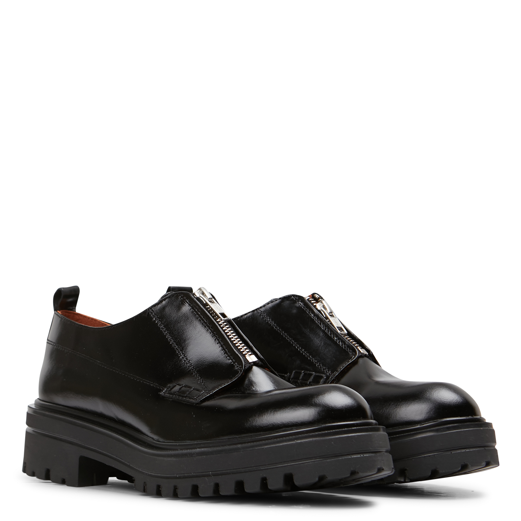 Leather Derby shoes JONAK Black