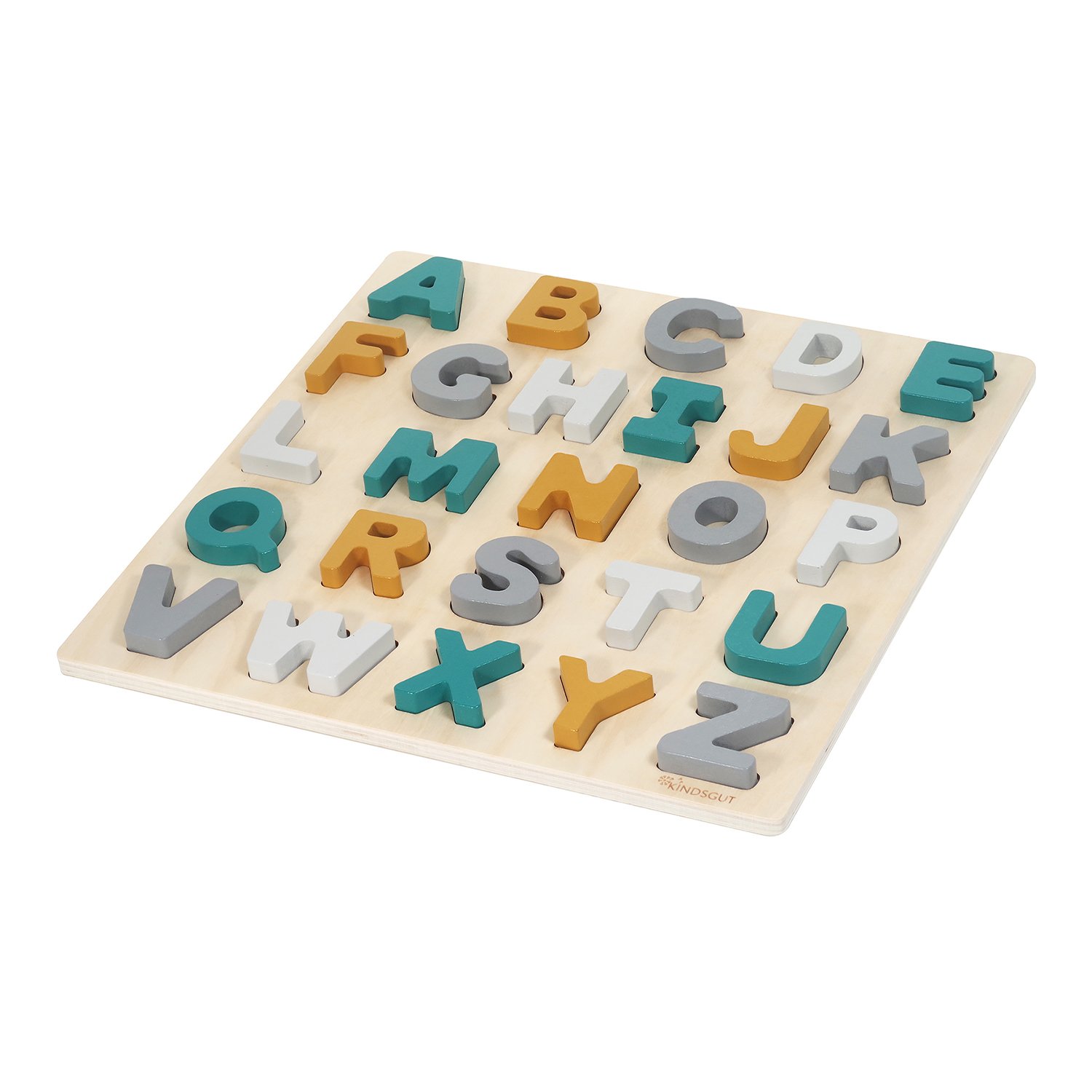 Hanna wooden alphabet puzzle KINDSGUT
