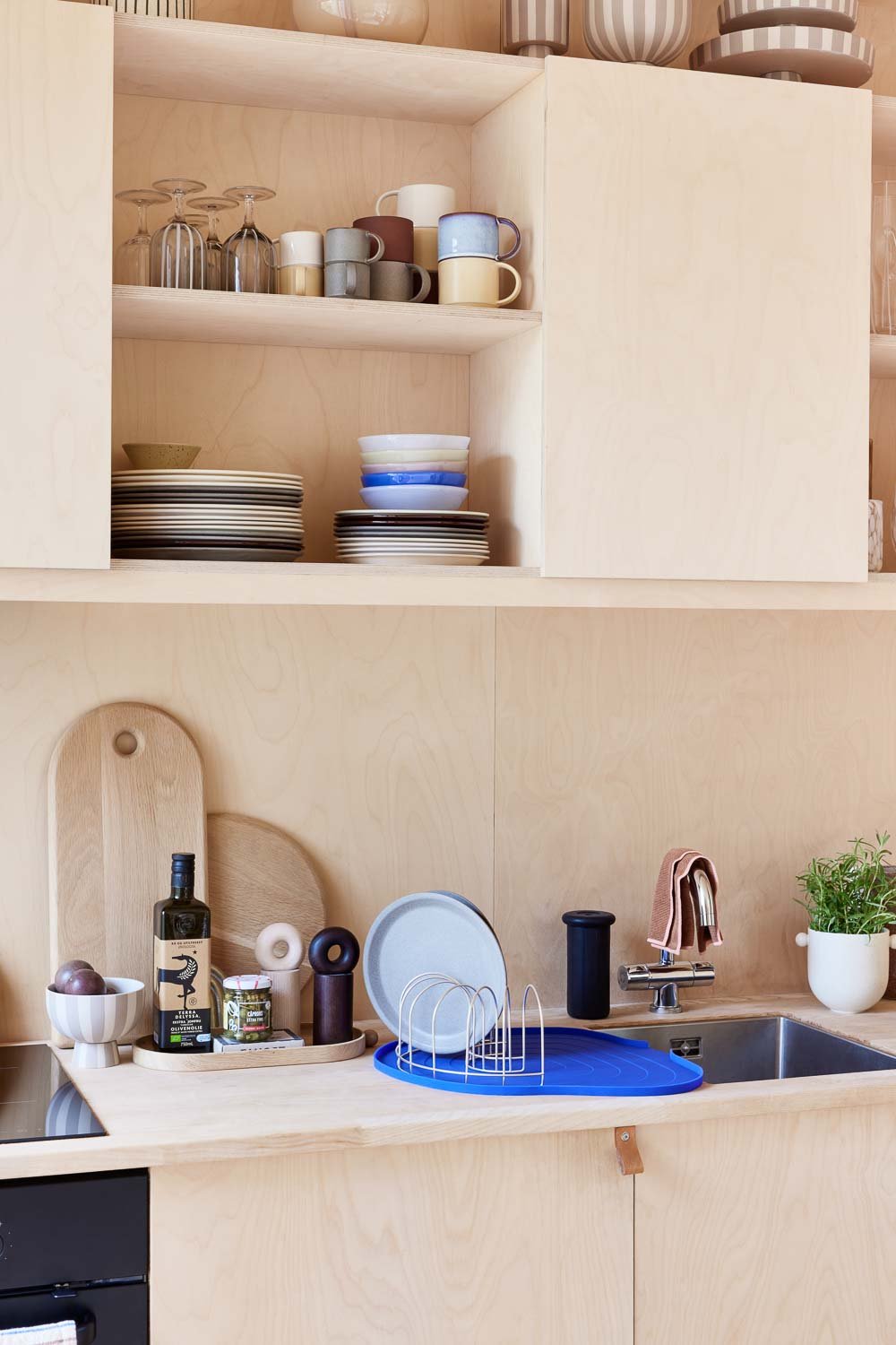 Plastic tray OYOY LIVING DESIGN Blue