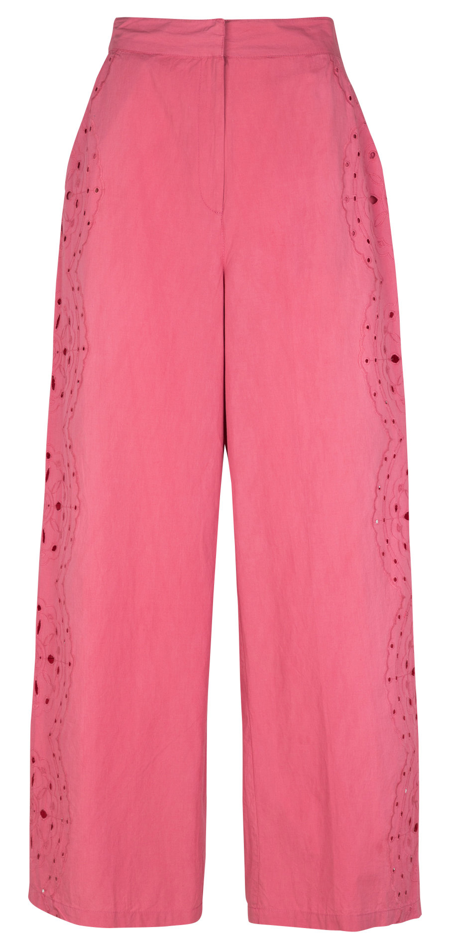 Wide cotton trousers  LA PETITE ETOILE Pink