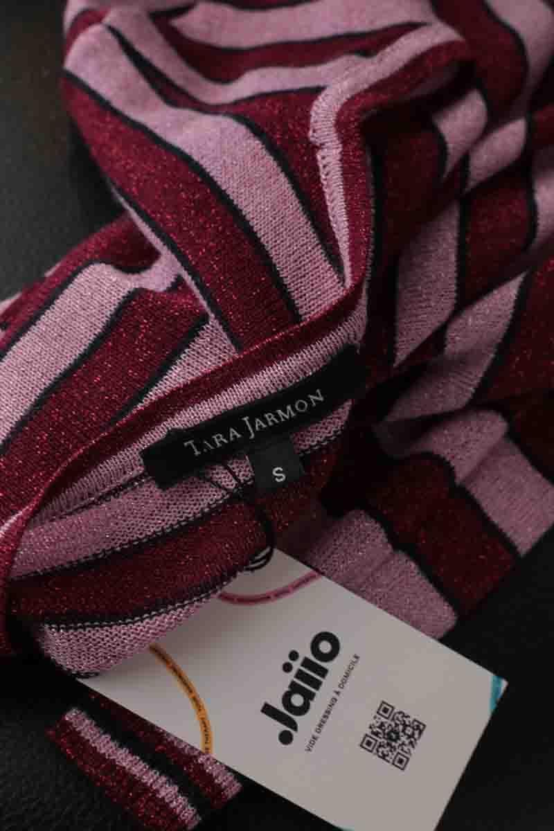 T-shirt TARA JARMON - Seconde Main Pink