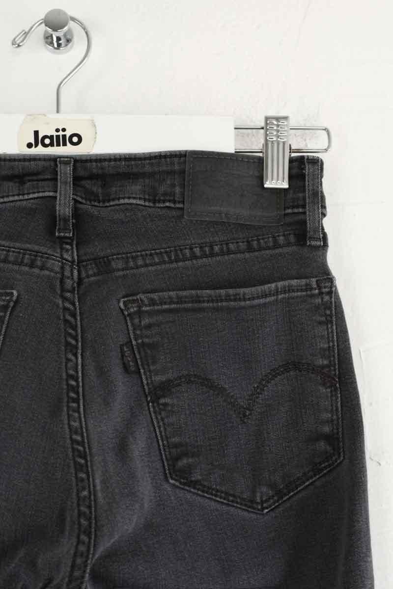 Cotton skinny jeans LEVI'S - Seconde main Black