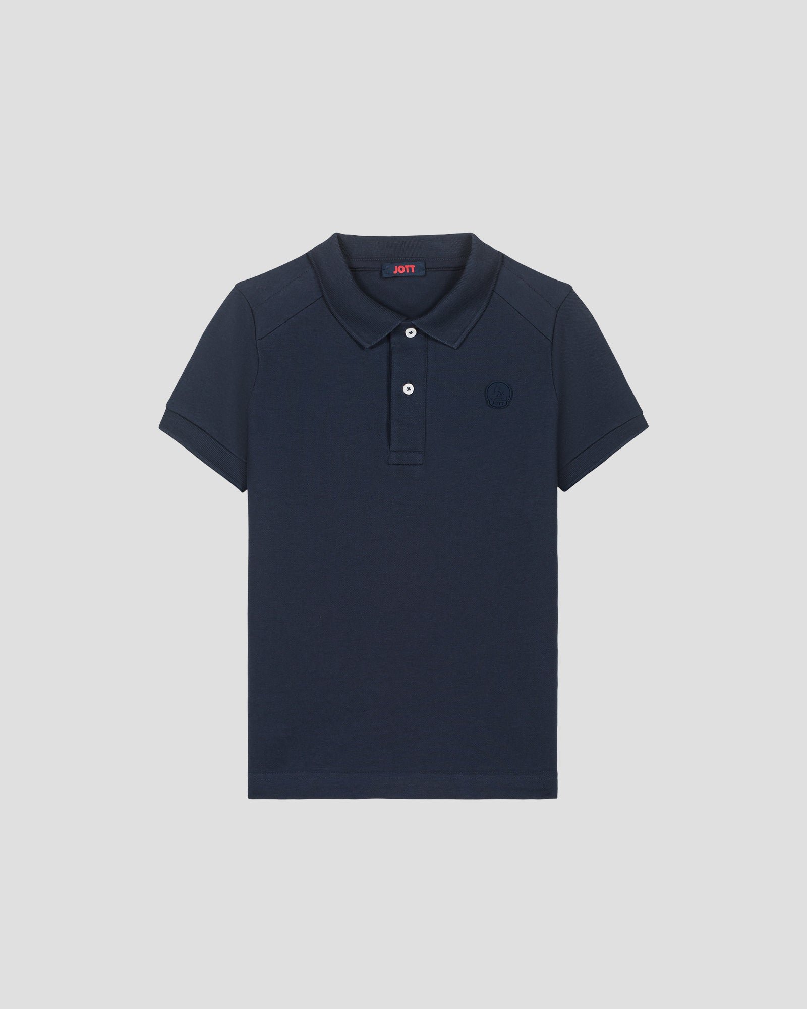Cotton Polo Shirt JOTT Blue